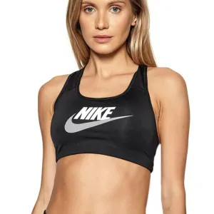 Nike Dri-Fit Swoosh DM0579-010 Sport-BH Damen XS Schwarz Mittelstützend APP612