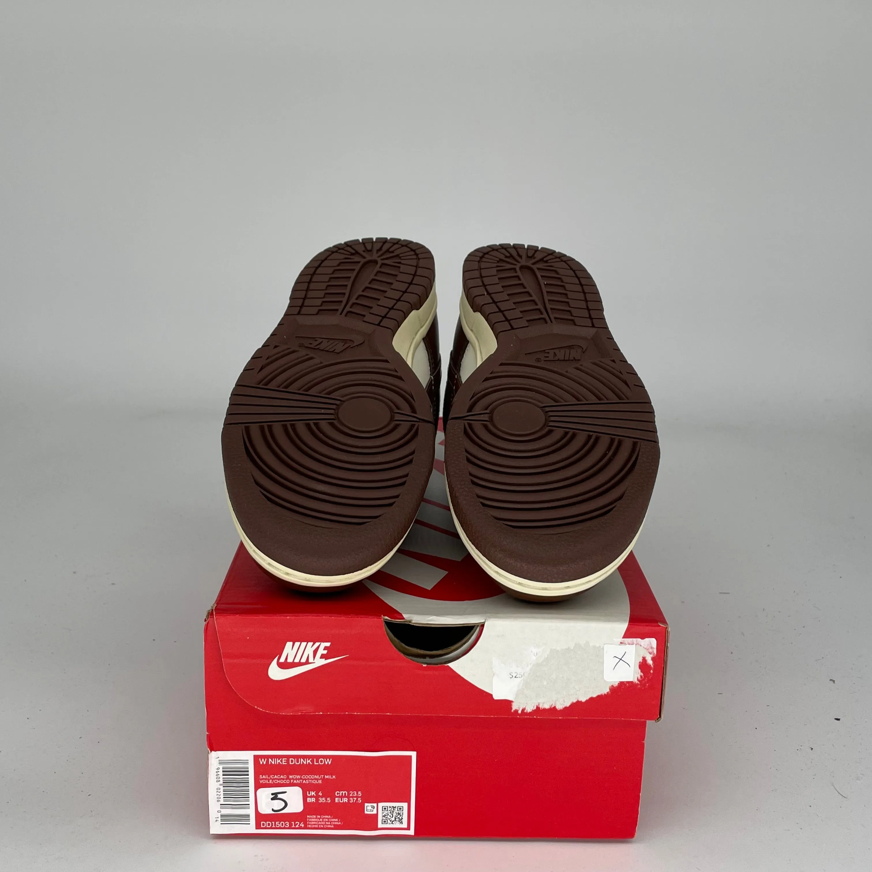 NIKE DUNK LOW CACAO WOW W GRÖSSE 5/6.5W DD1503-124