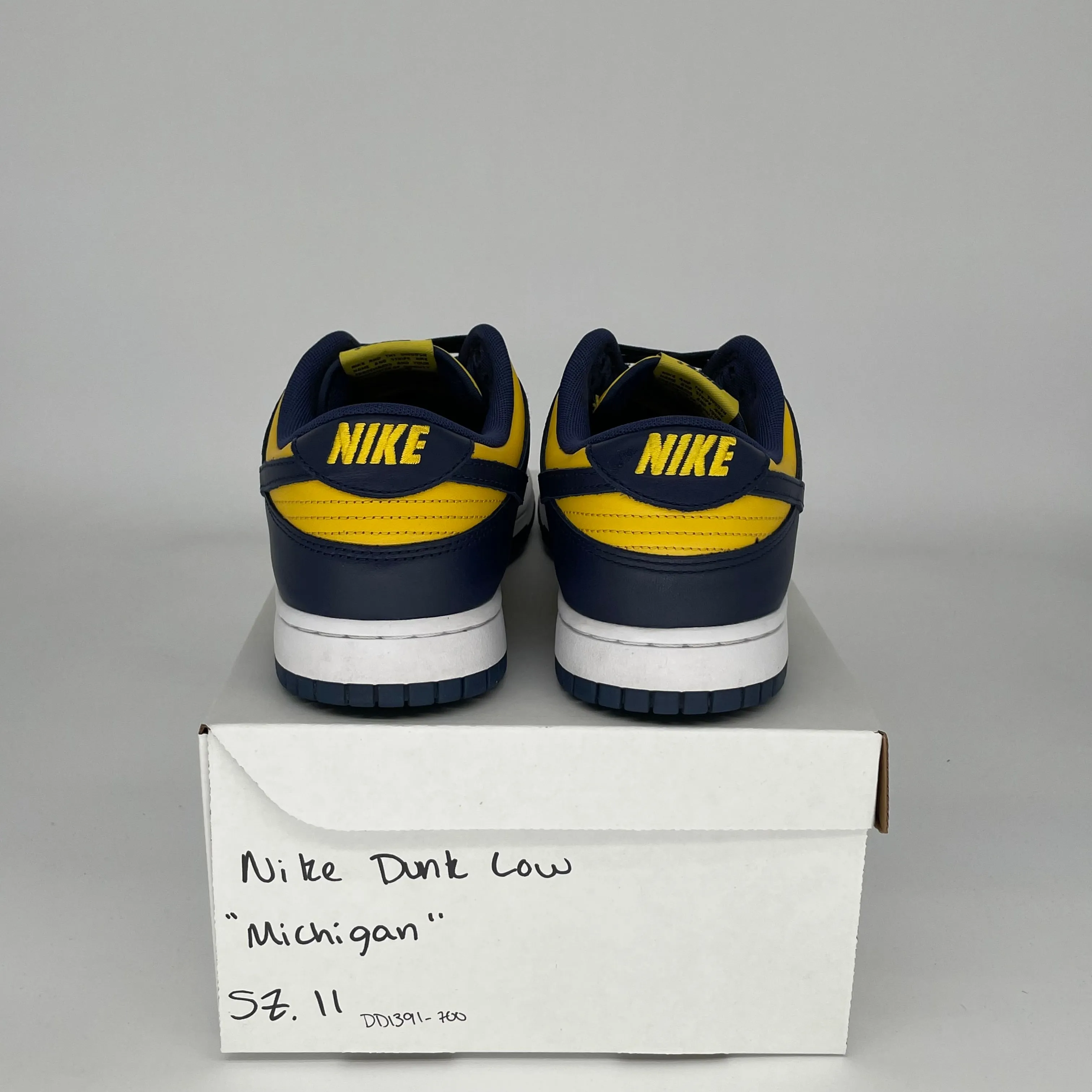 NIKE DUNK LOW MICHIGAN GRÖSSE 11 DD1391-700