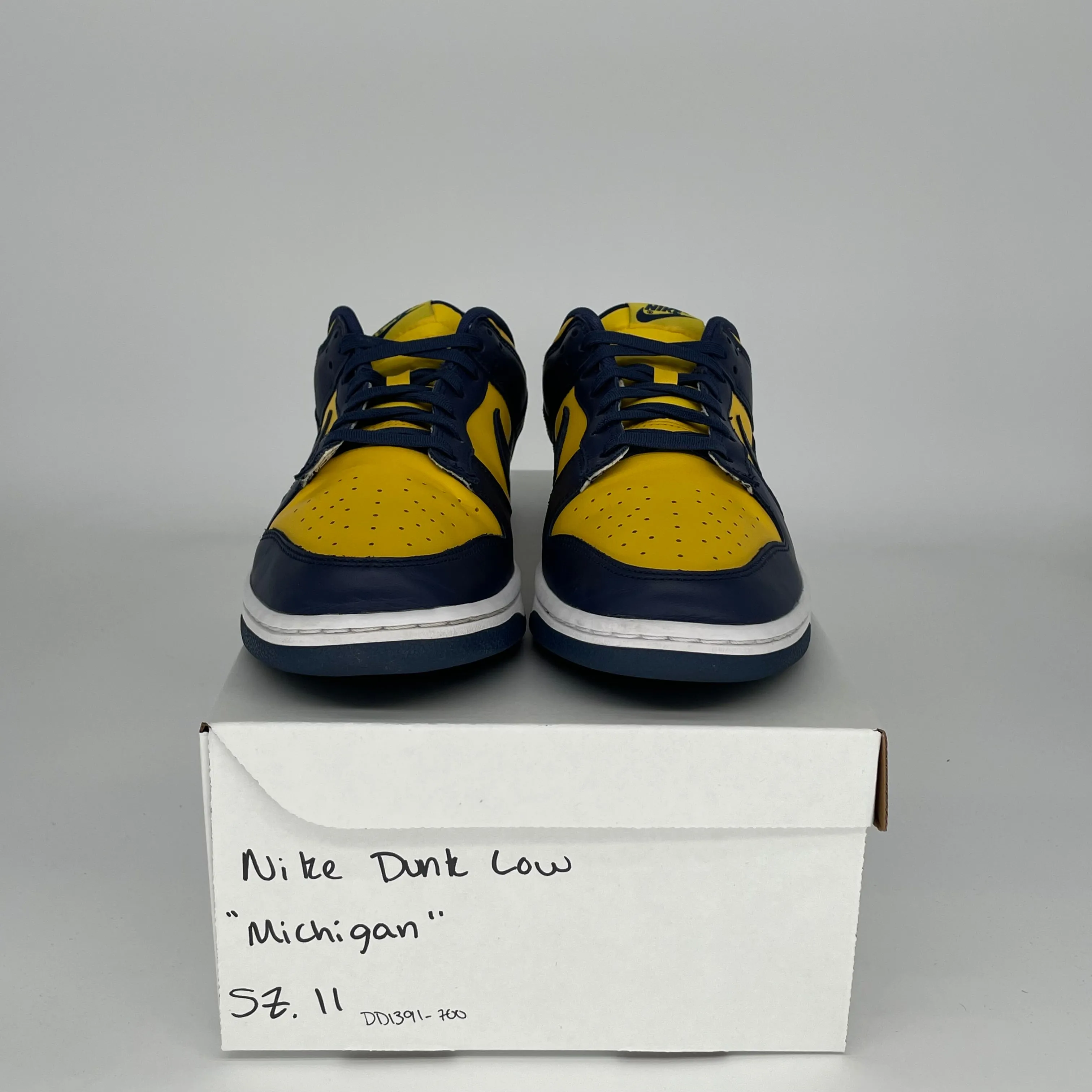 NIKE DUNK LOW MICHIGAN GRÖSSE 11 DD1391-700