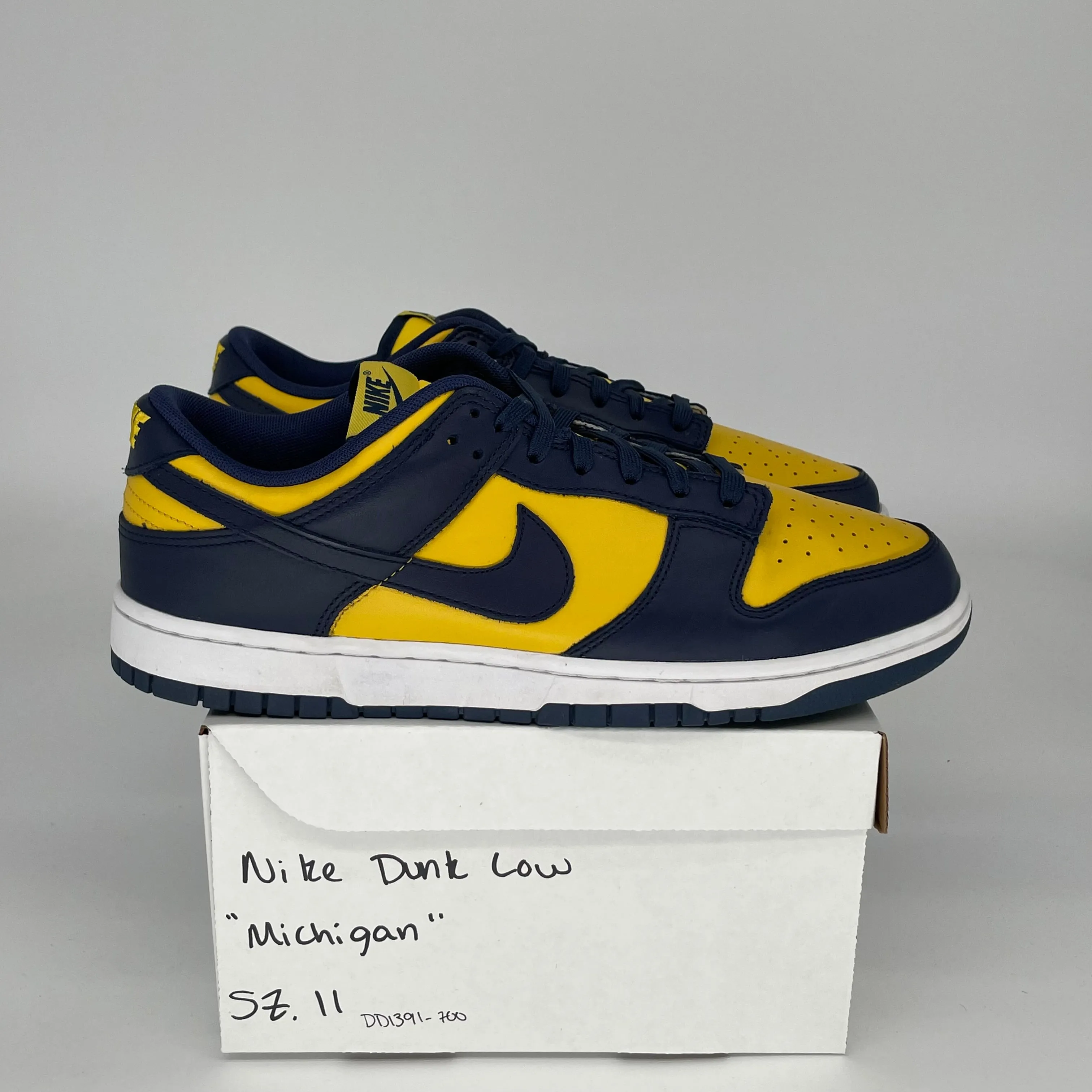 NIKE DUNK LOW MICHIGAN GRÖSSE 11 DD1391-700