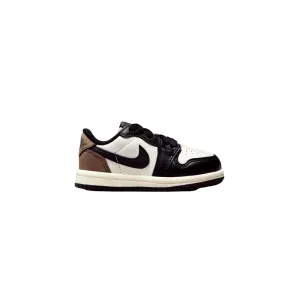 Nike Jordan 1 Retro Low OG Segel/Schwarz-Dunkle Mokka FQ5435-102 Kleinkind