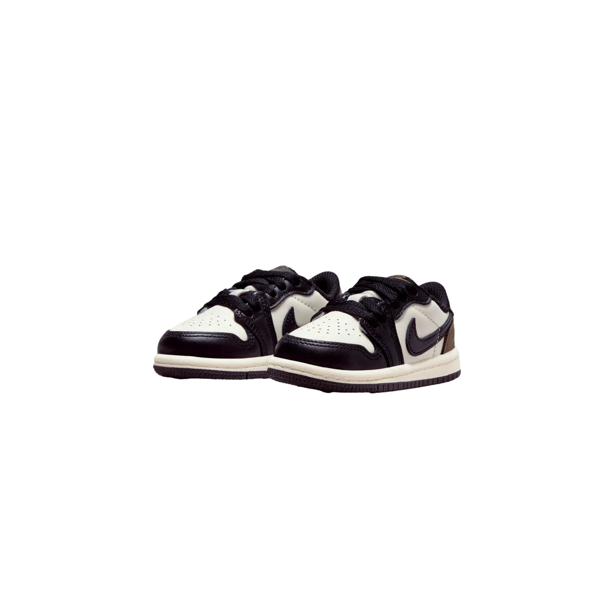 Nike Jordan 1 Retro Low OG Segel/Schwarz-Dunkle Mokka FQ5435-102 Kleinkind