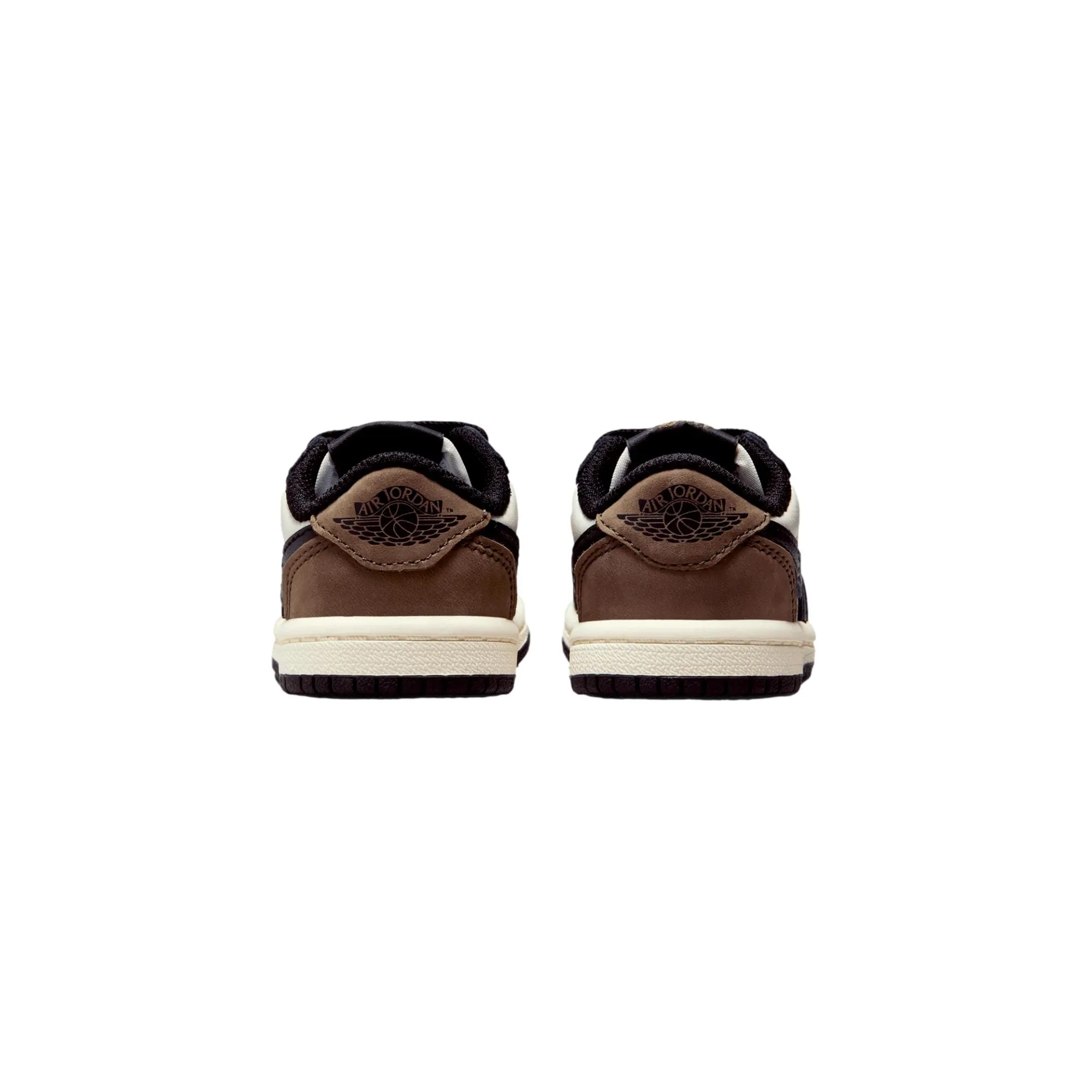 Nike Jordan 1 Retro Low OG Segel/Schwarz-Dunkle Mokka FQ5435-102 Kleinkind