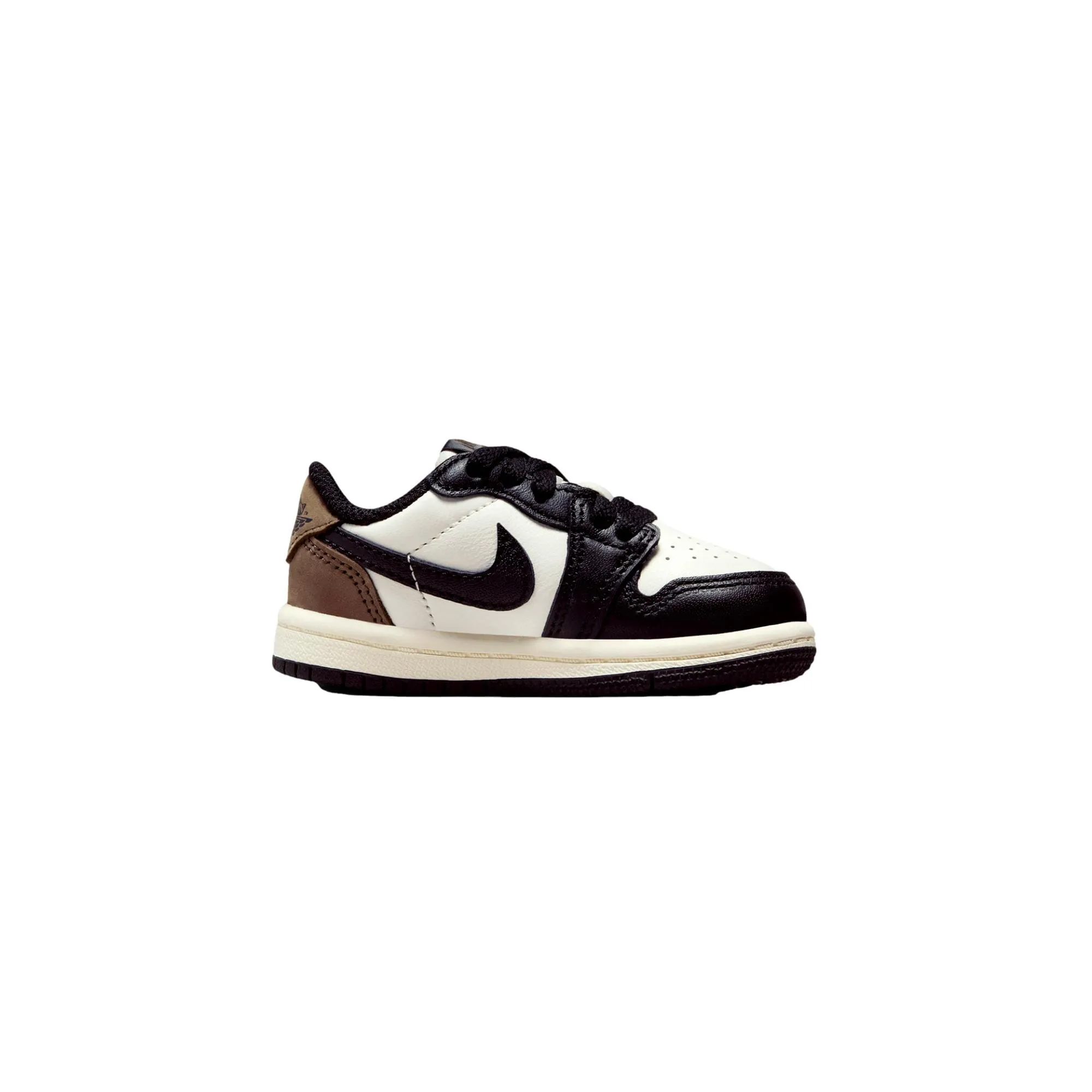 Nike Jordan 1 Retro Low OG Segel/Schwarz-Dunkle Mokka FQ5435-102 Kleinkind