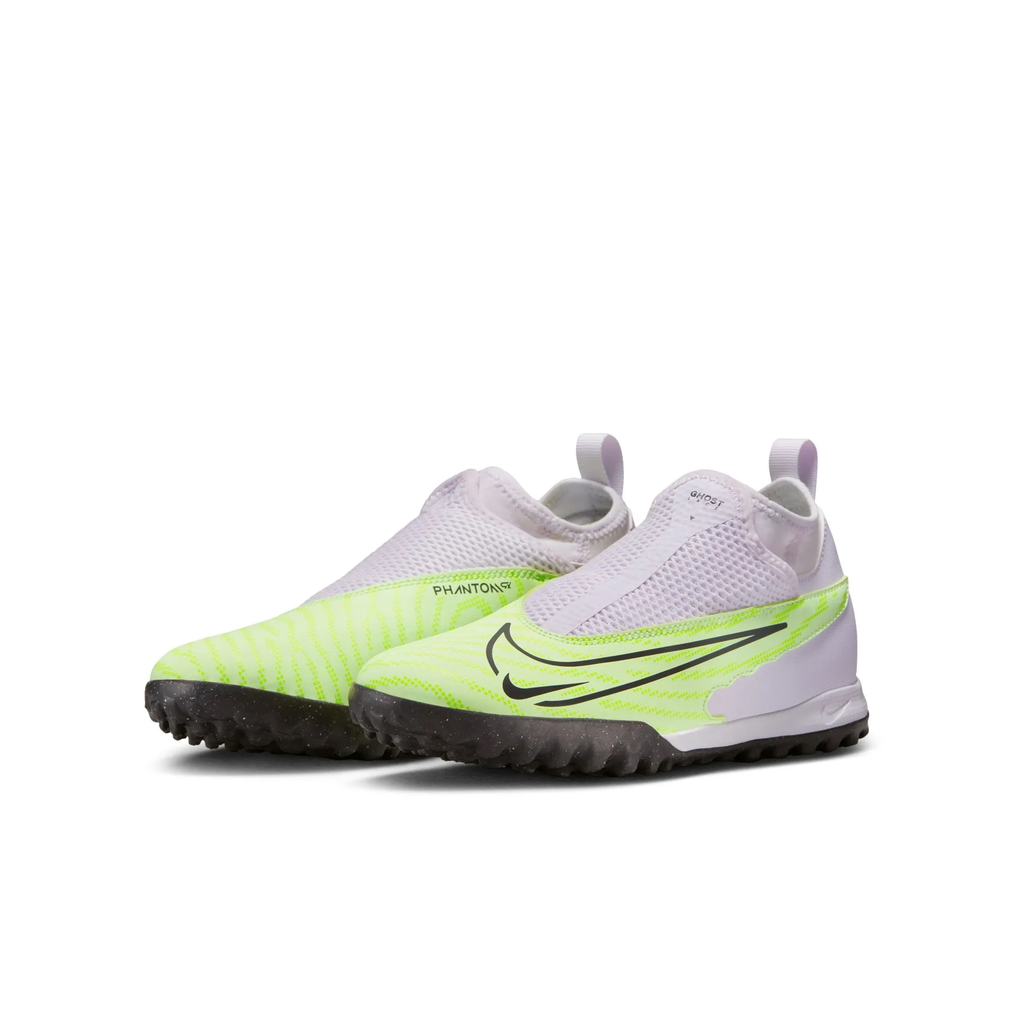Nike Junior Phantom GX Academy DF TF Hallenschuhe - Leuchtendes Volt/Gridiron