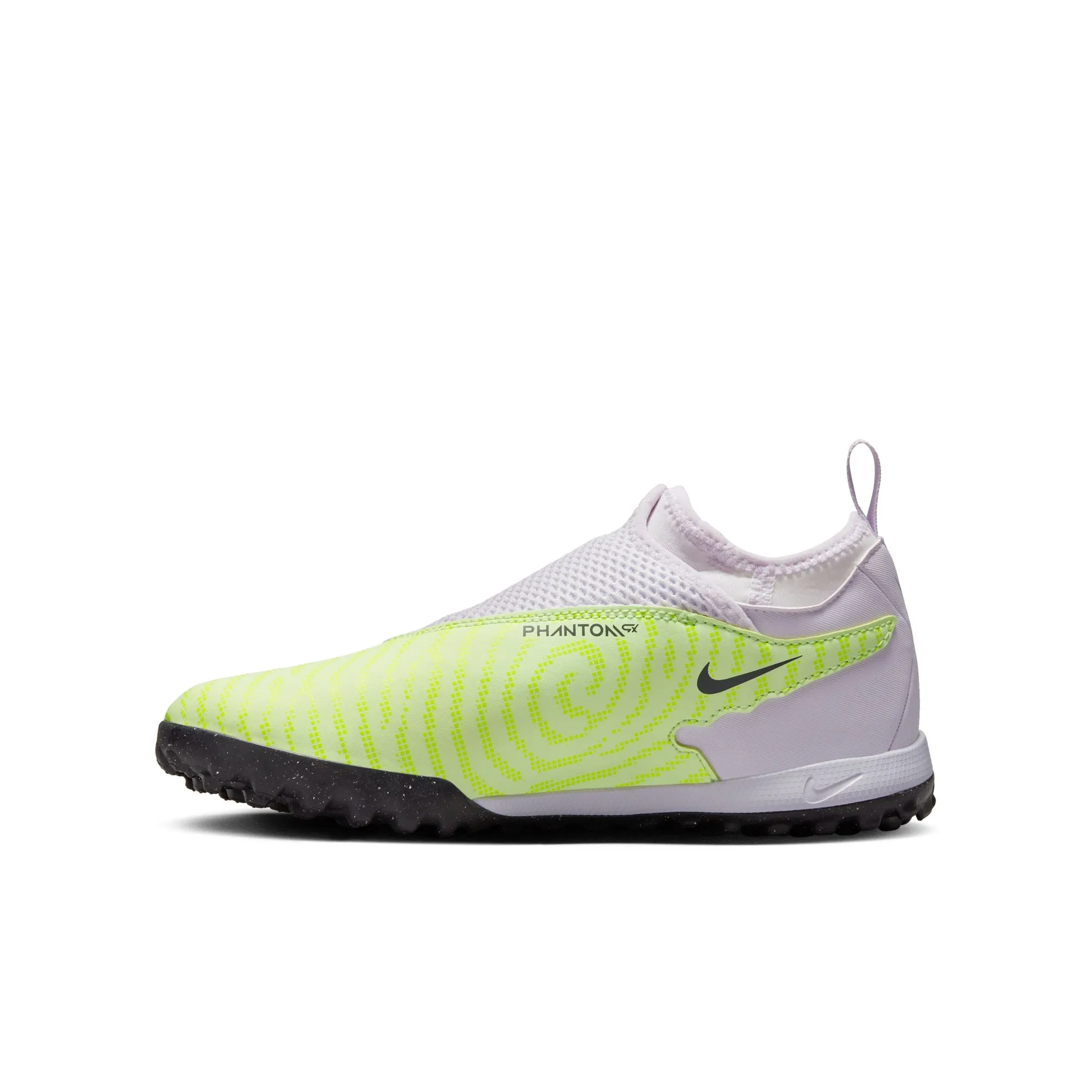 Nike Junior Phantom GX Academy DF TF Hallenschuhe - Leuchtendes Volt/Gridiron