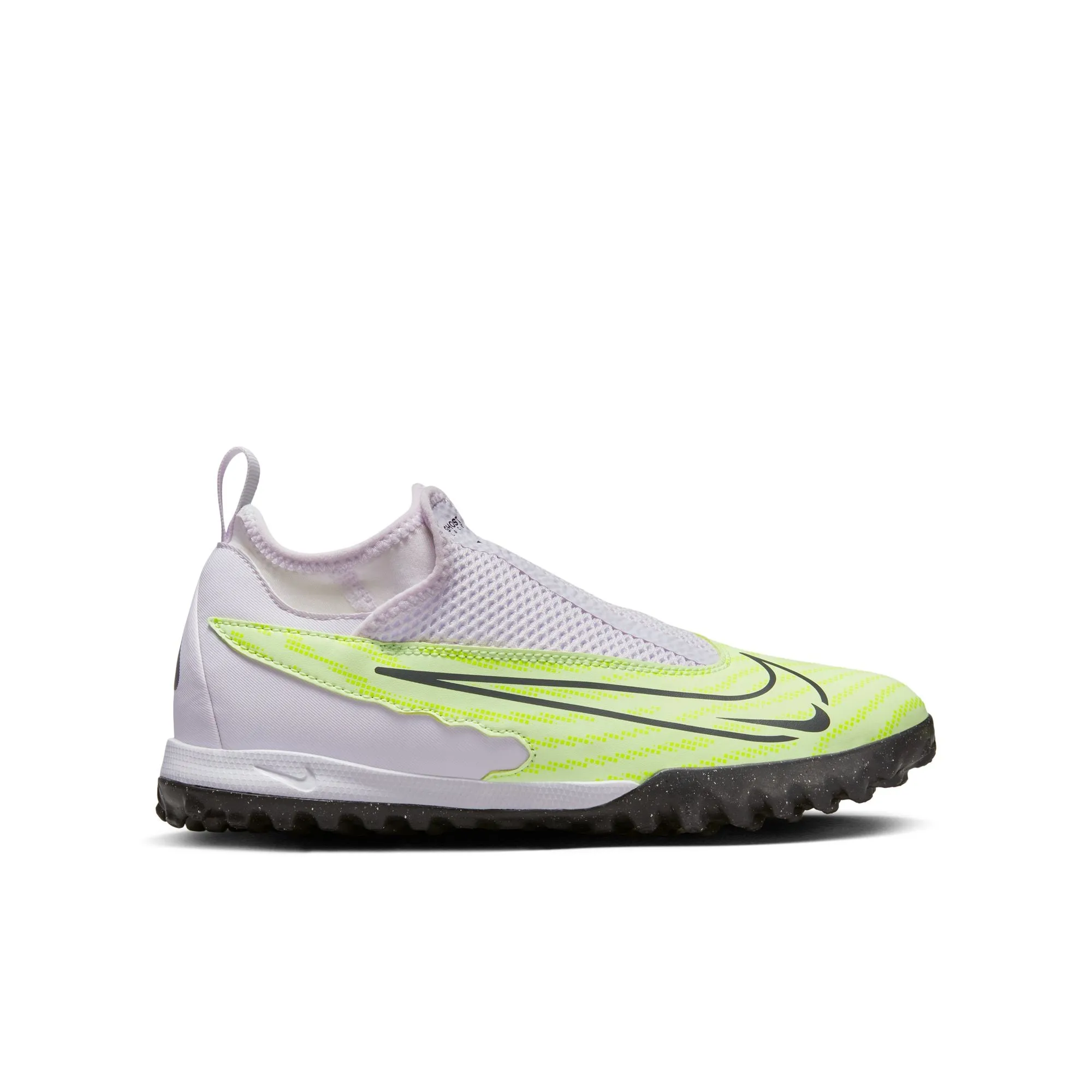Nike Junior Phantom GX Academy DF TF Hallenschuhe - Leuchtendes Volt/Gridiron