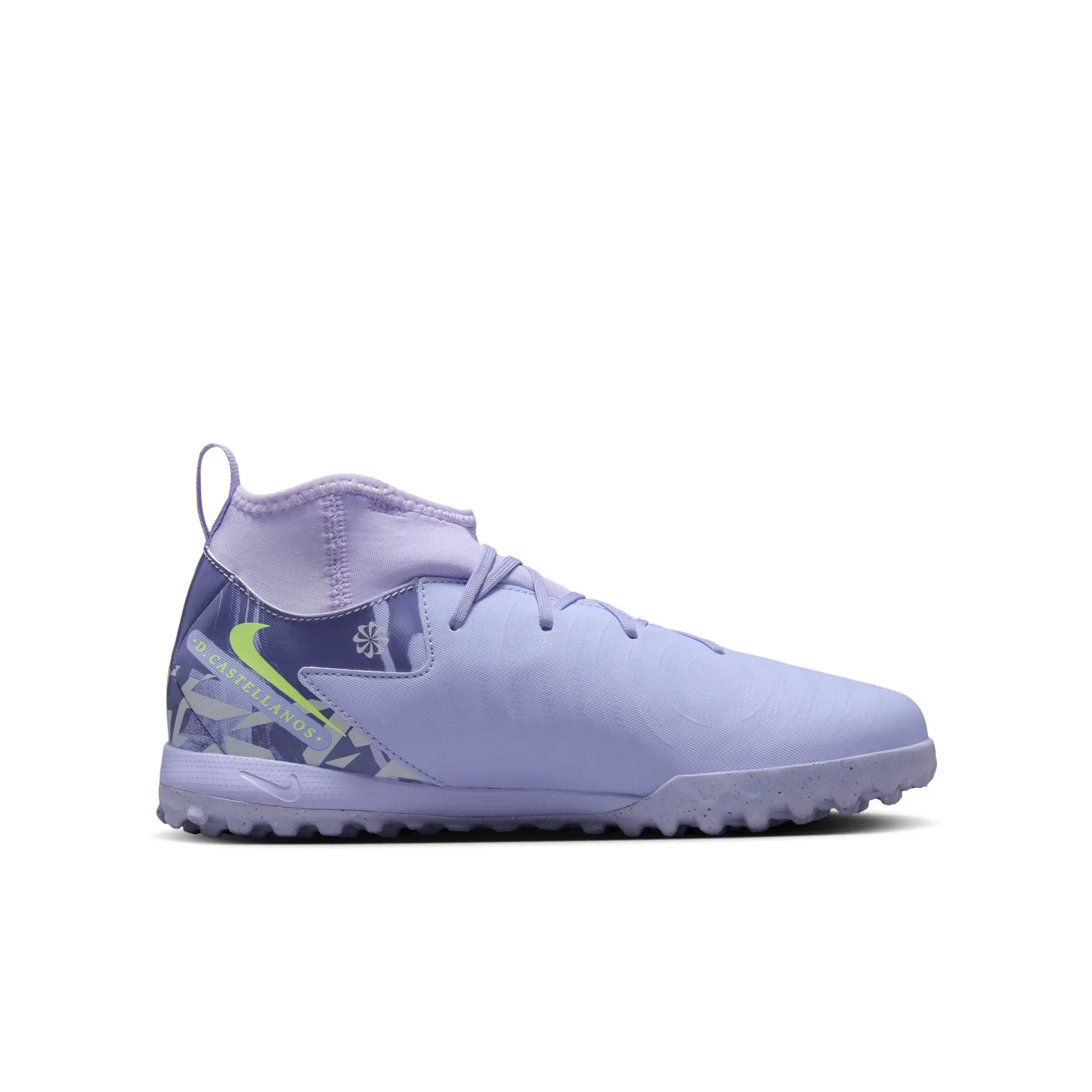 Nike Junior Phantom Luna II Academy TF Fußballschuhe für Kunstrasen - Weiß