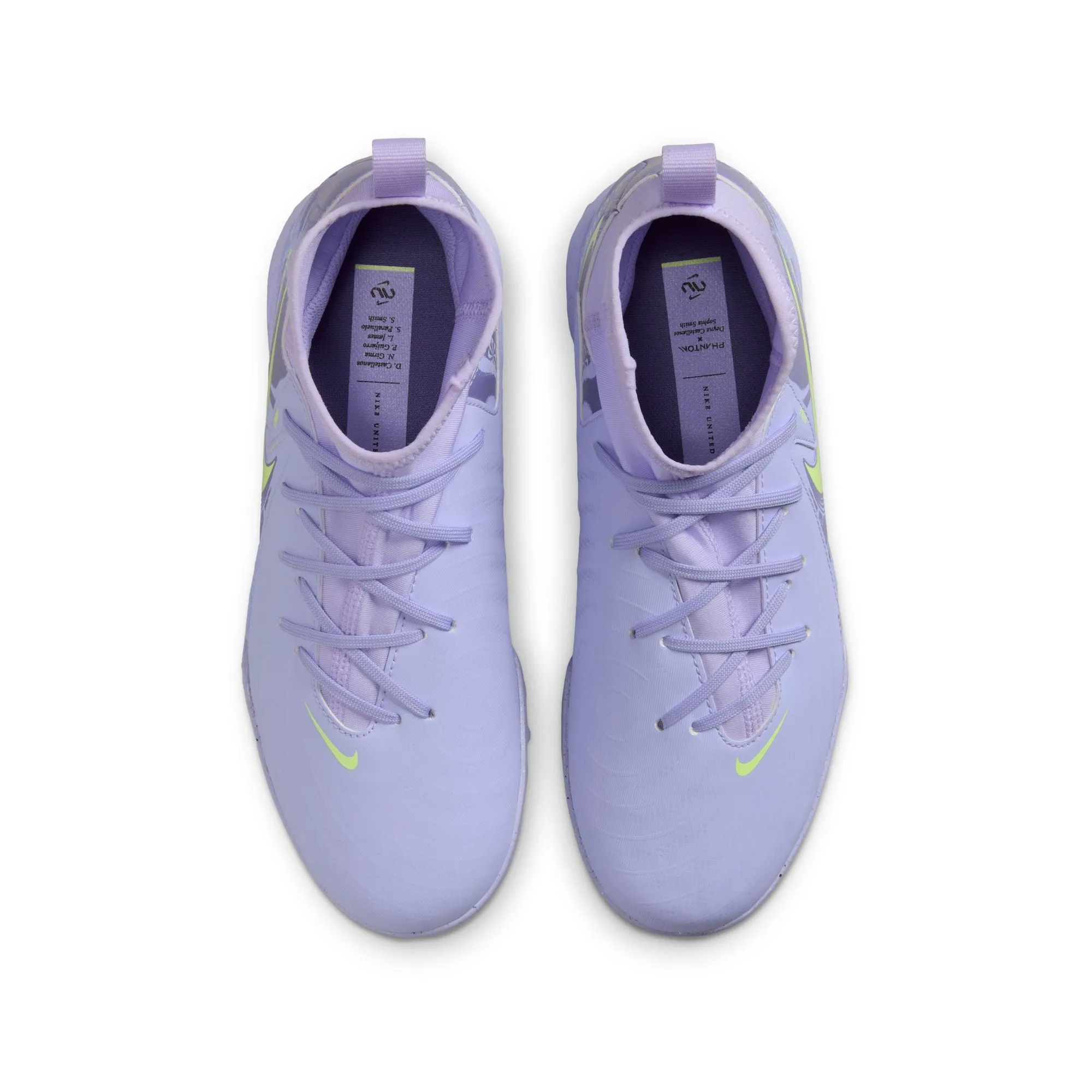 Nike Junior Phantom Luna II Academy TF Fußballschuhe für Kunstrasen - Weiß