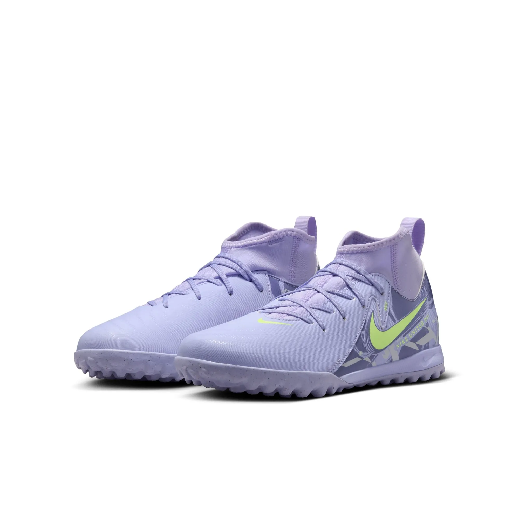 Nike Junior Phantom Luna II Academy TF Fußballschuhe für Kunstrasen - Weiß