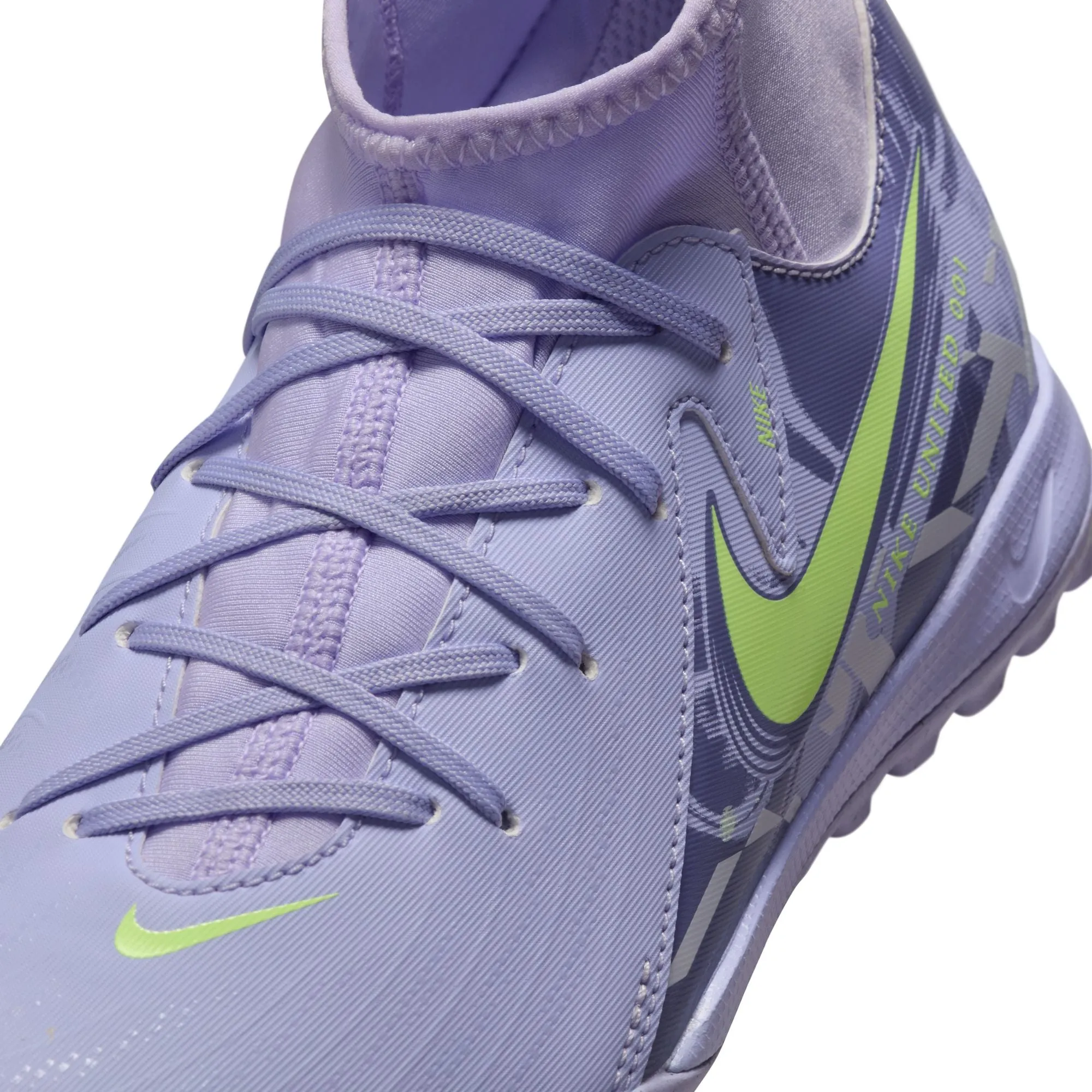Nike Junior Phantom Luna II Academy TF Fußballschuhe für Kunstrasen - Weiß