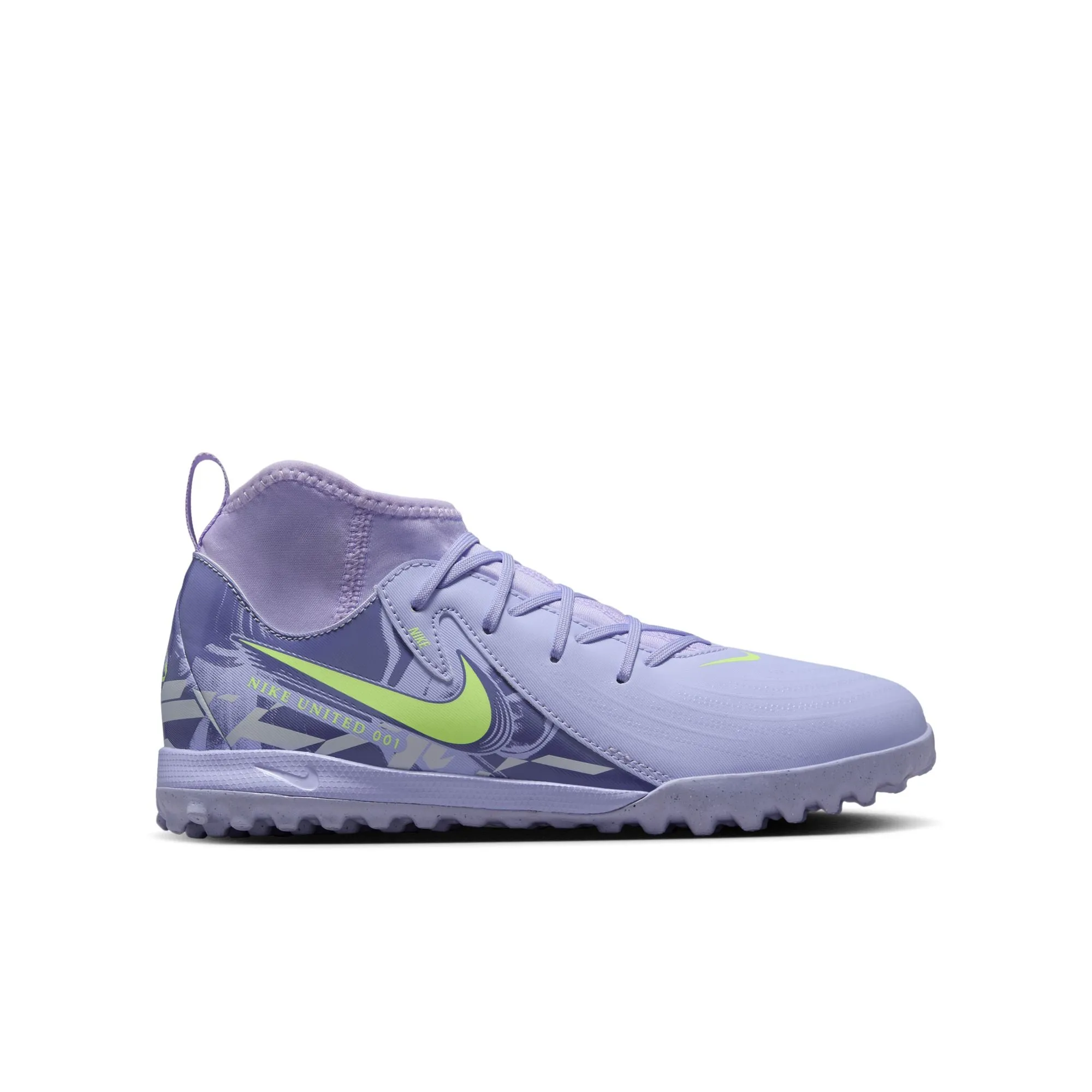 Nike Junior Phantom Luna II Academy TF Fußballschuhe für Kunstrasen - Weiß