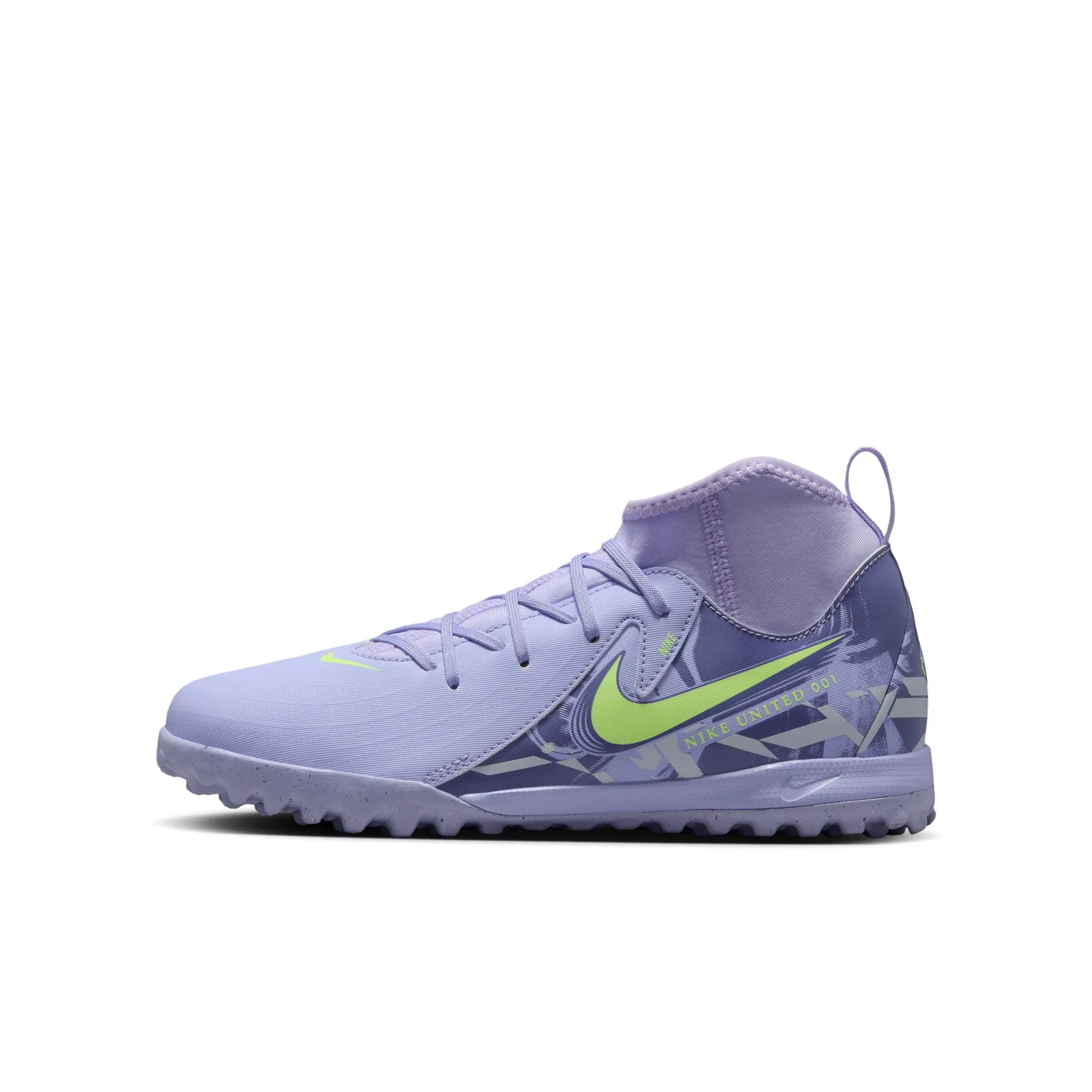 Nike Junior Phantom Luna II Academy TF Fußballschuhe für Kunstrasen - Weiß