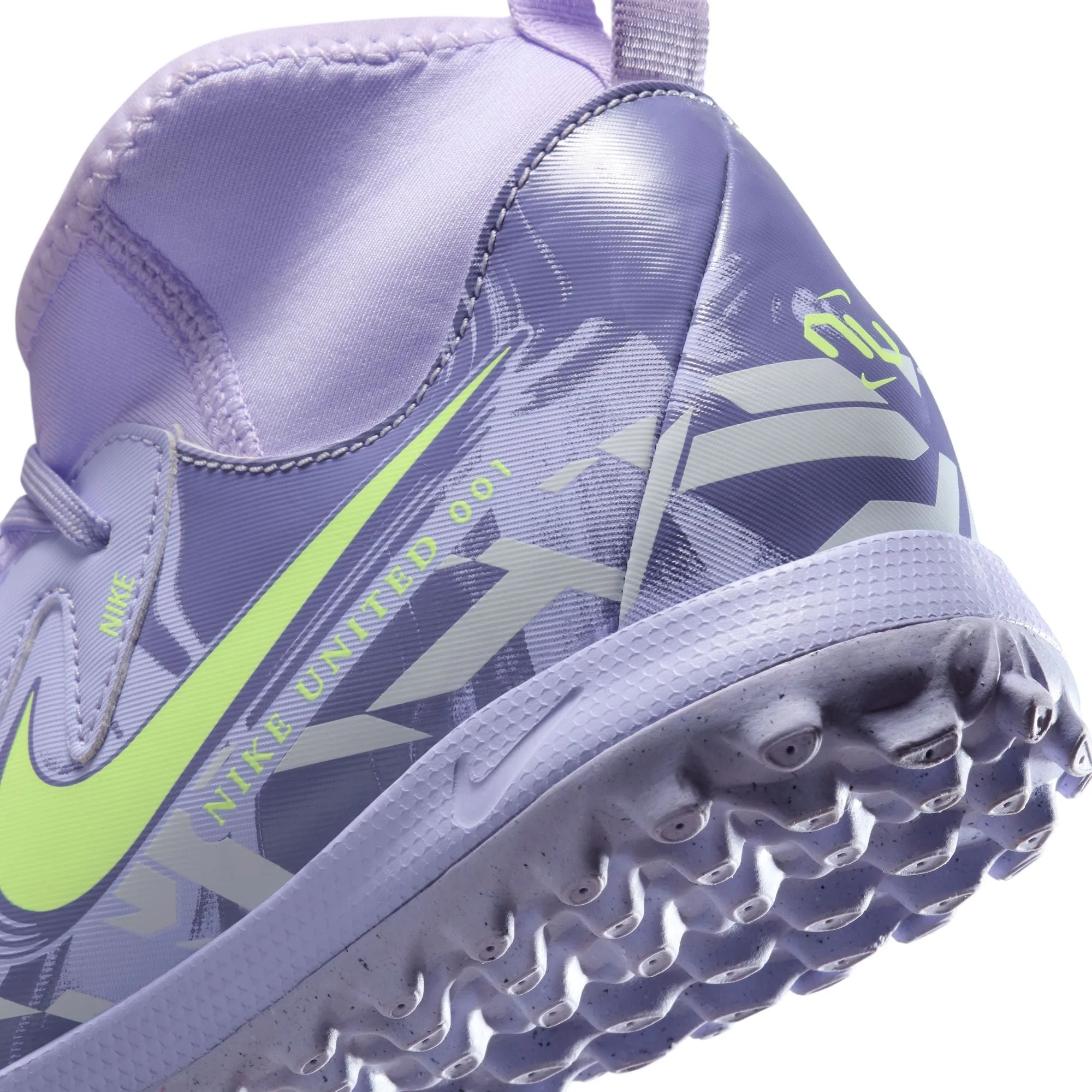Nike Junior Phantom Luna II Academy TF Fußballschuhe für Kunstrasen - Weiß