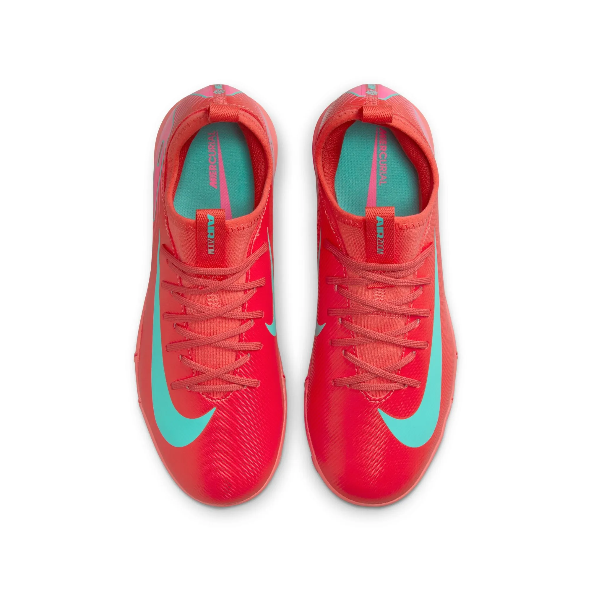 Nike Junior Vapor 16 Academy TF Fußballschuhe für Kunstrasen - Glutlicht/Auroragrün