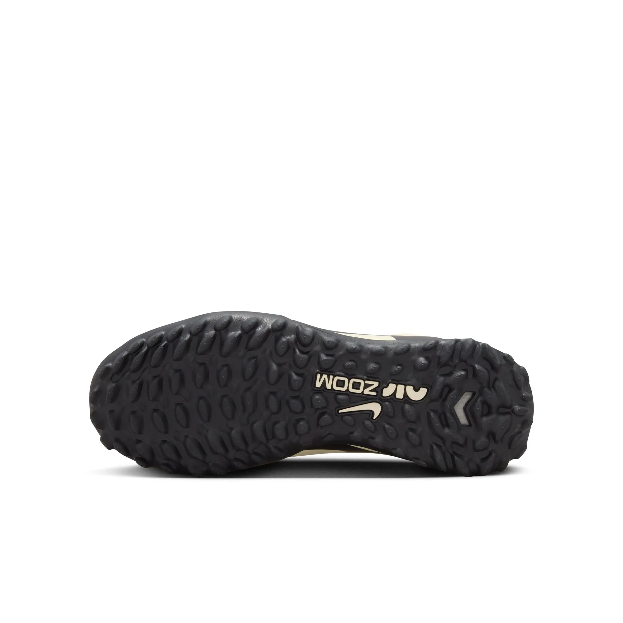 Nike Junior Zoom Vapor 15 Academy TF Fußballschuhe für Kunstrasen - Zitronenlimonade/ Schwarz