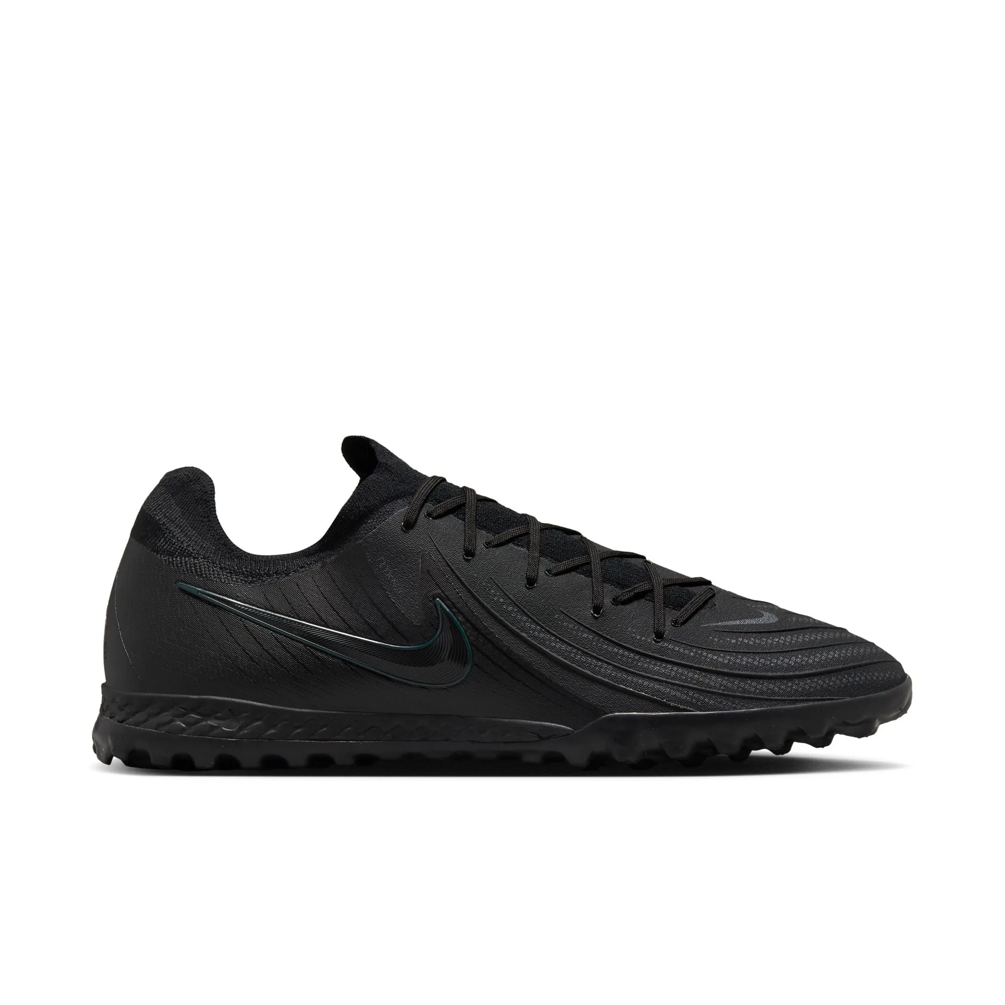 Nike Phantom GX II Pro TF Fußballschuhe für Kunstrasen - Schwarz/ Schwarzer Dschungel