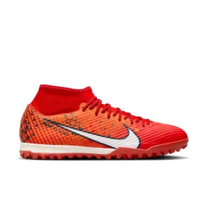 Nike Superfly 9 Academy Mercurial Dream Speed TF Hallenschuhe - LT Karmesin/Blasses Elfenbein - Leuchtendes Mandarin