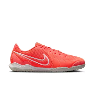 Nike Tiempo Legend 10 Academy IC Hallenfußballschuh - Heiße Lava/ Weiß