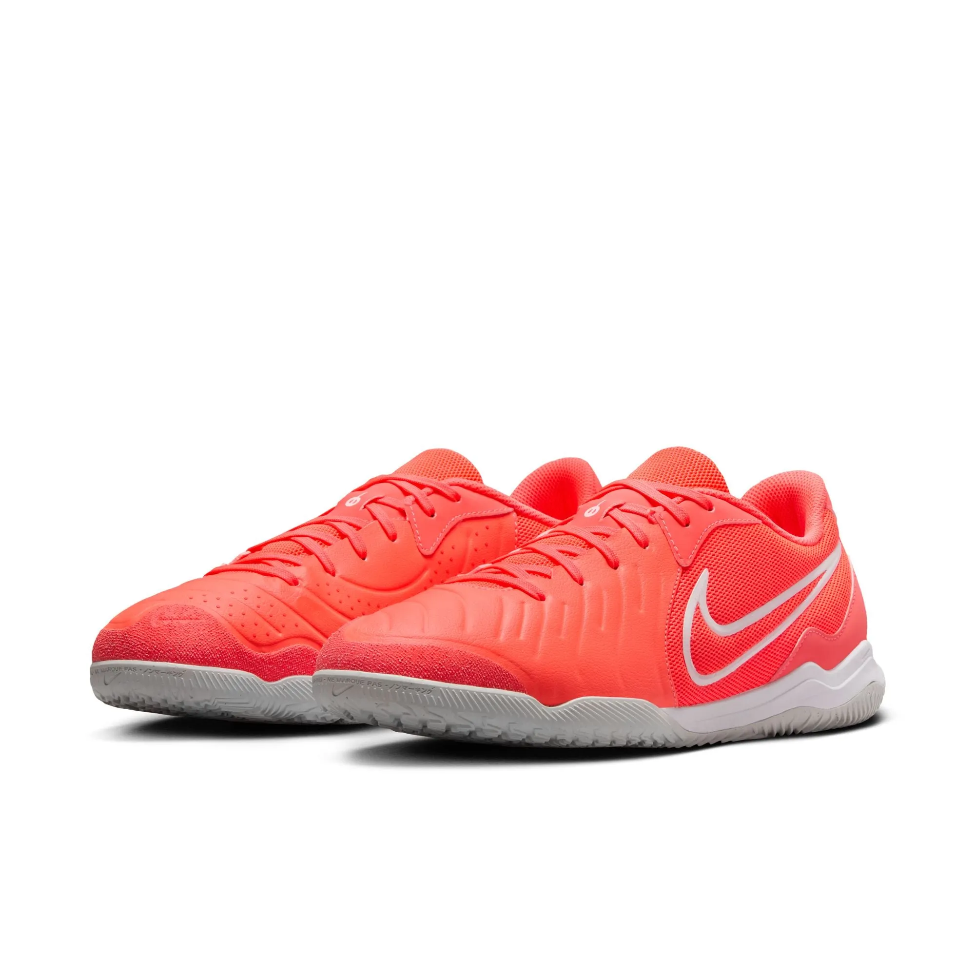 Nike Tiempo Legend 10 Academy IC Hallenfußballschuh - Heiße Lava/ Weiß