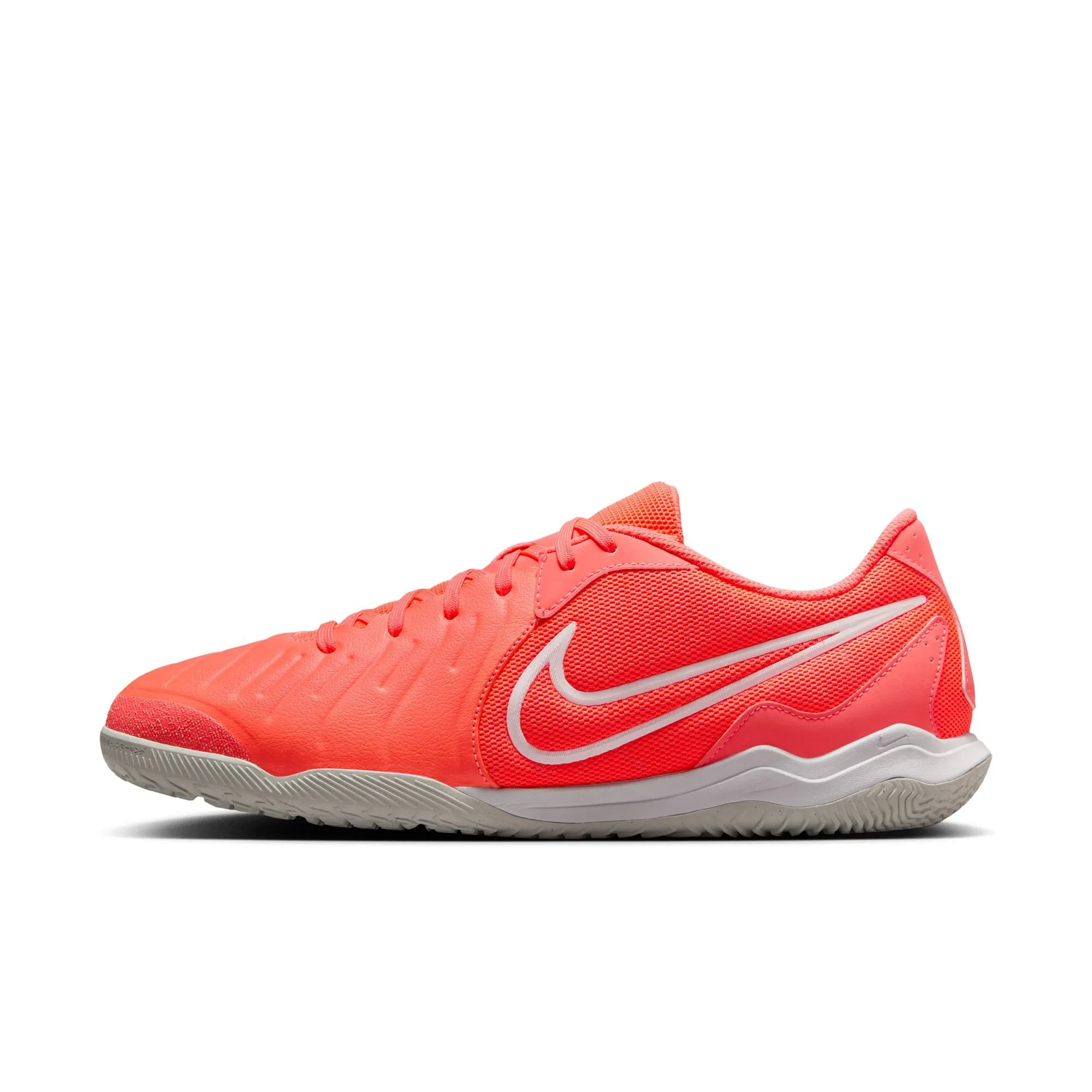 Nike Tiempo Legend 10 Academy IC Hallenfußballschuh - Heiße Lava/ Weiß