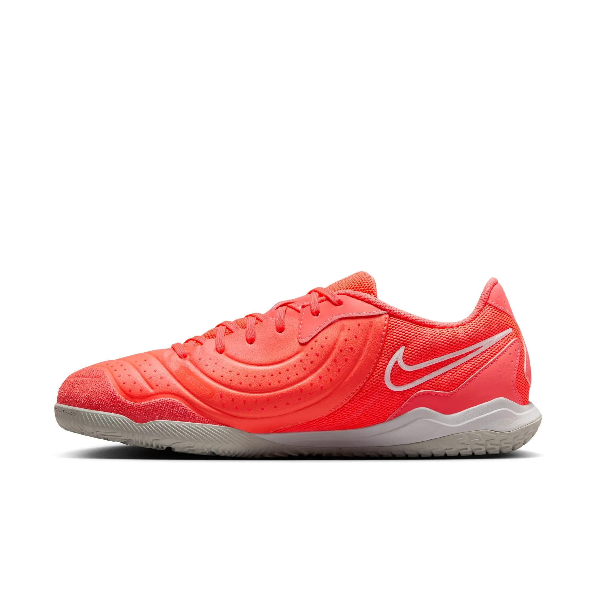 Nike Tiempo Legend 10 Academy IC Hallenfußballschuh - Heiße Lava/ Weiß