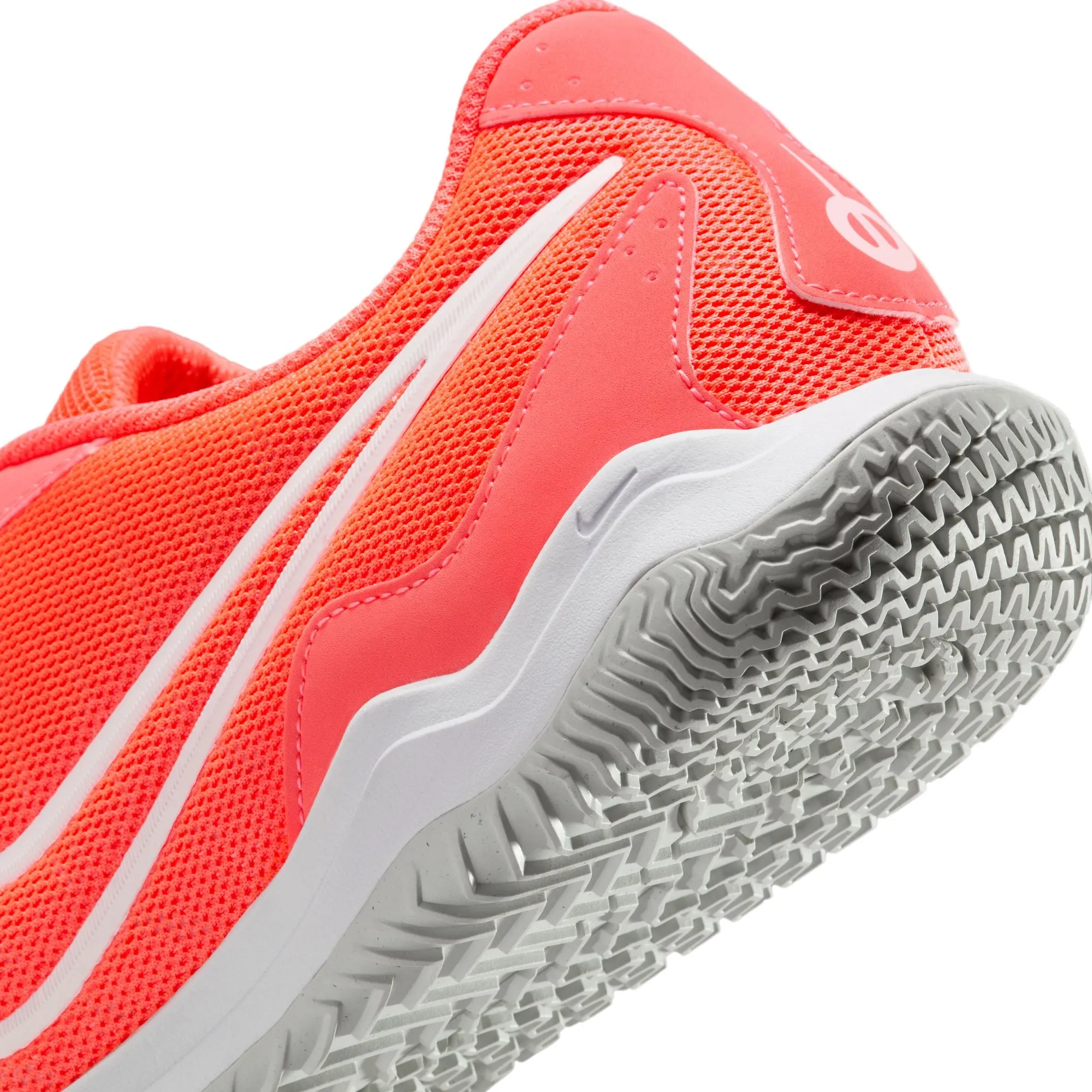 Nike Tiempo Legend 10 Academy IC Hallenfußballschuh - Heiße Lava/ Weiß
