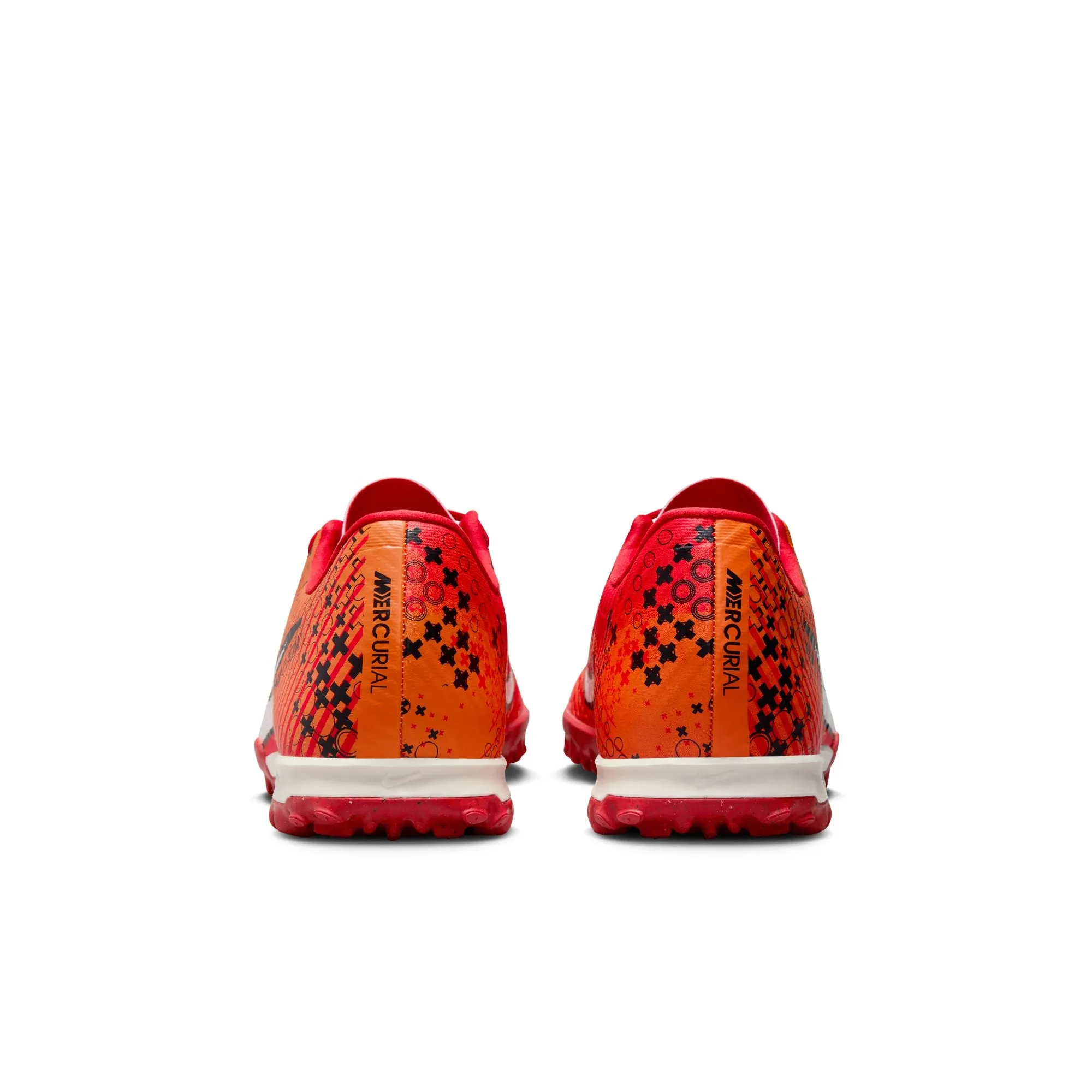 Nike Zoom Mercurial Vapor 15 Academy Mercurial Dream Speed TF Hallenschuhe - LT Karmesin/Blasses Elfenbein - Leuchtendes Mandarin