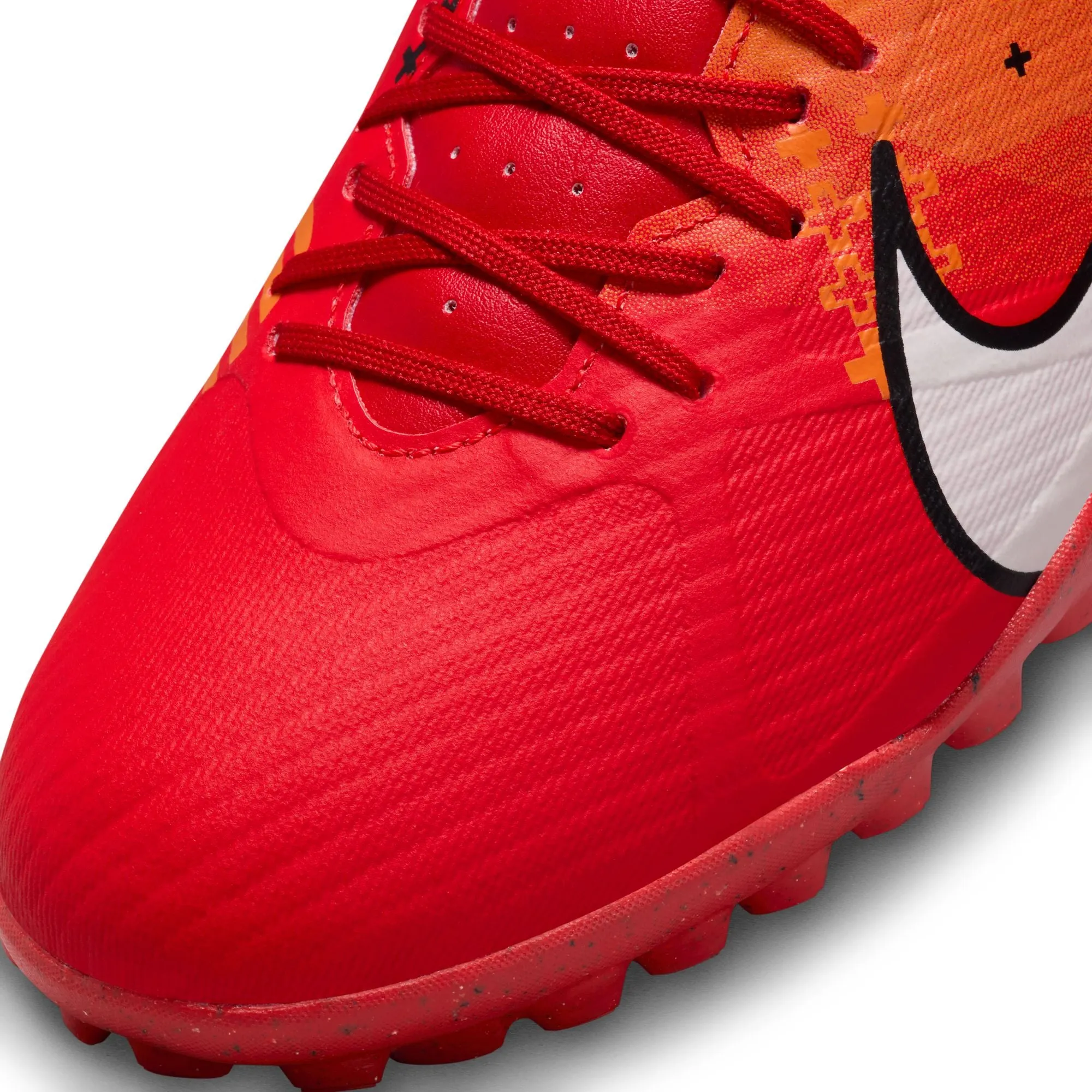 Nike Zoom Mercurial Vapor 15 Academy Mercurial Dream Speed TF Hallenschuhe - LT Karmesin/Blasses Elfenbein - Leuchtendes Mandarin