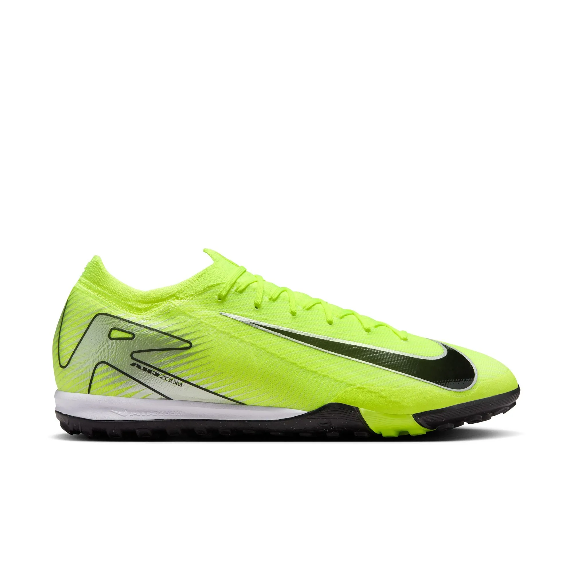 Nike Zoom Mercurial Vapor 15 Pro TF Fußballschuhe für Kunstrasen - Gelb/Volt Schwarz