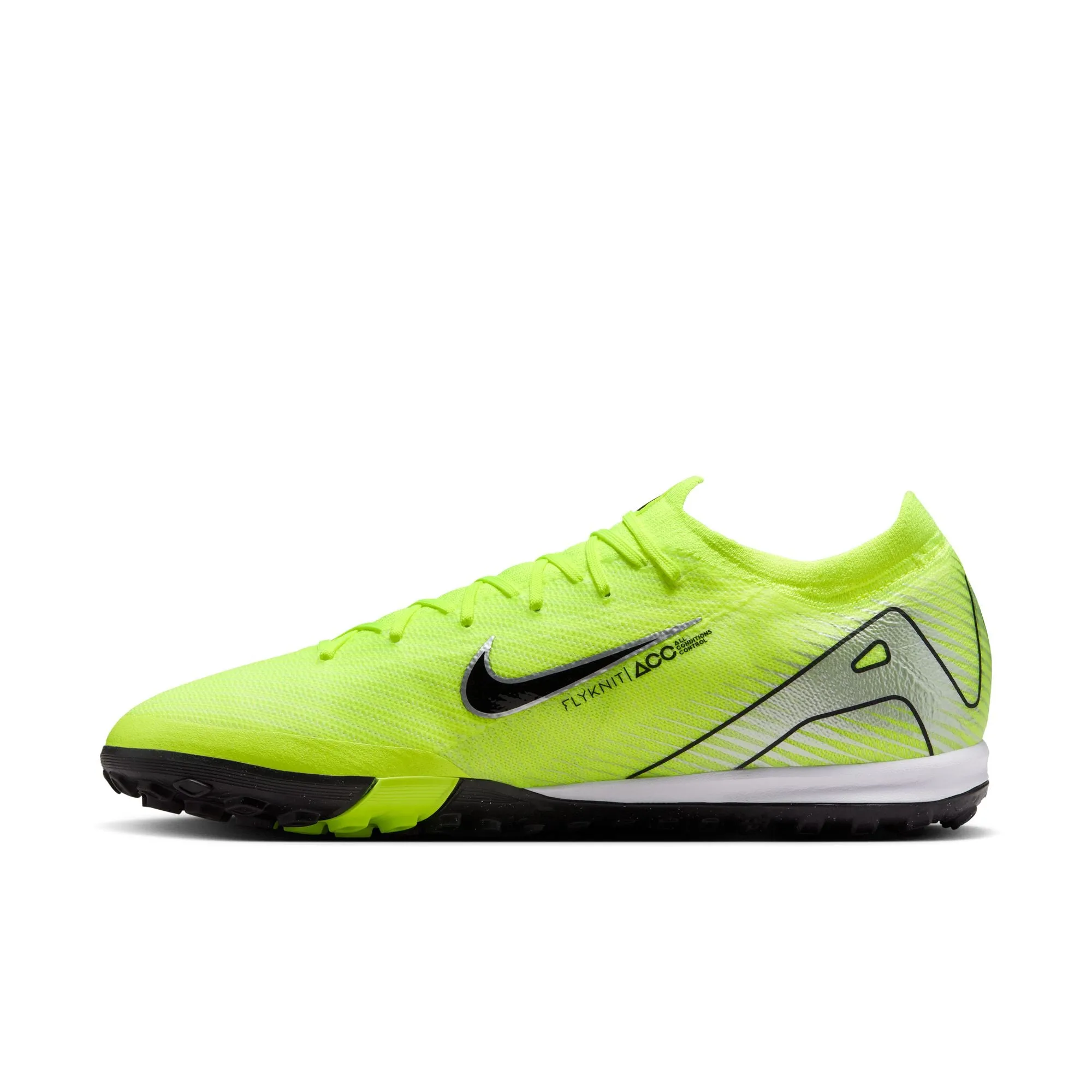 Nike Zoom Mercurial Vapor 15 Pro TF Fußballschuhe für Kunstrasen - Gelb/Volt Schwarz