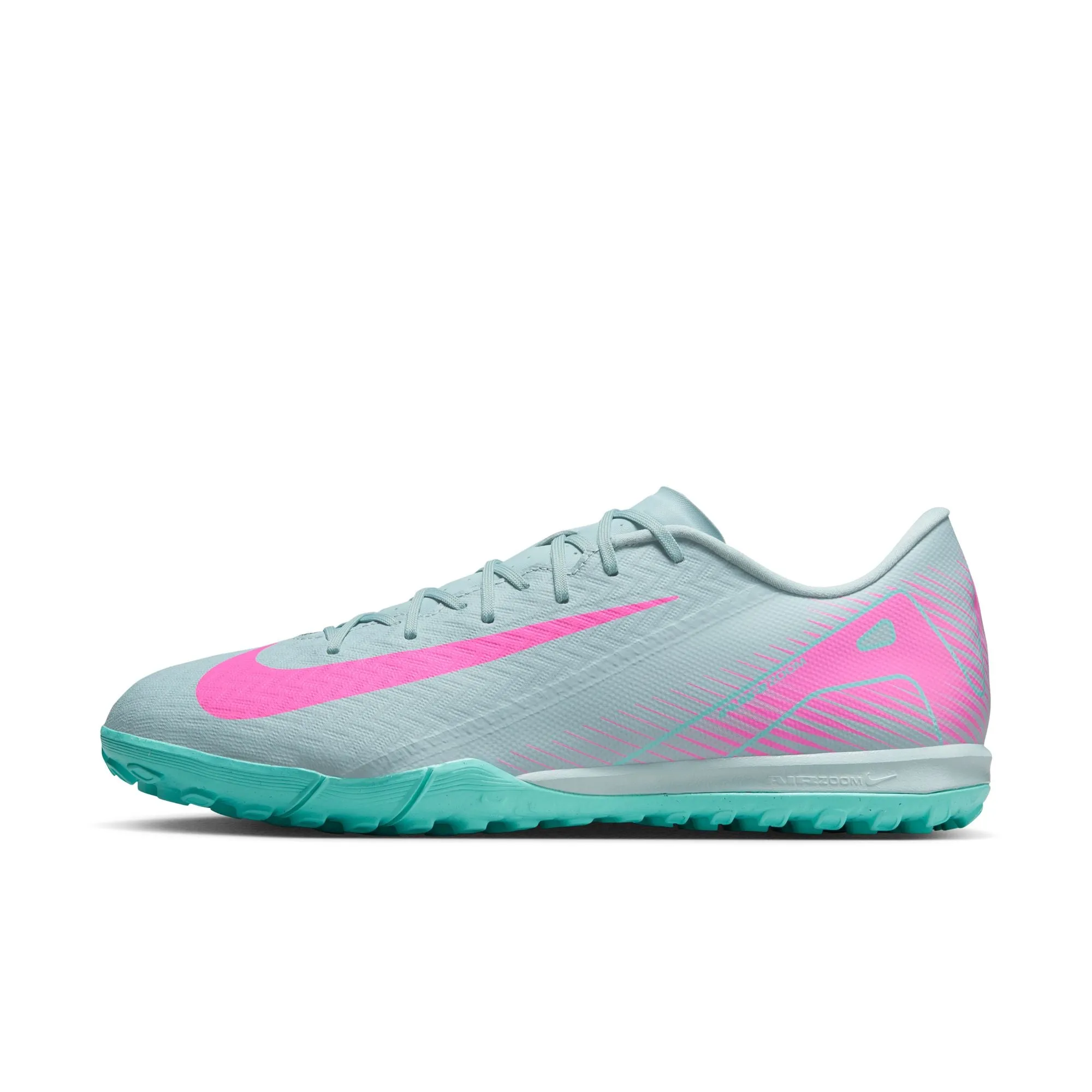 Nike Zoom Mercurial Vapor 16 Academy TF Fußballschuhe für Kunstrasen - Ocean Cube/Pink Blast