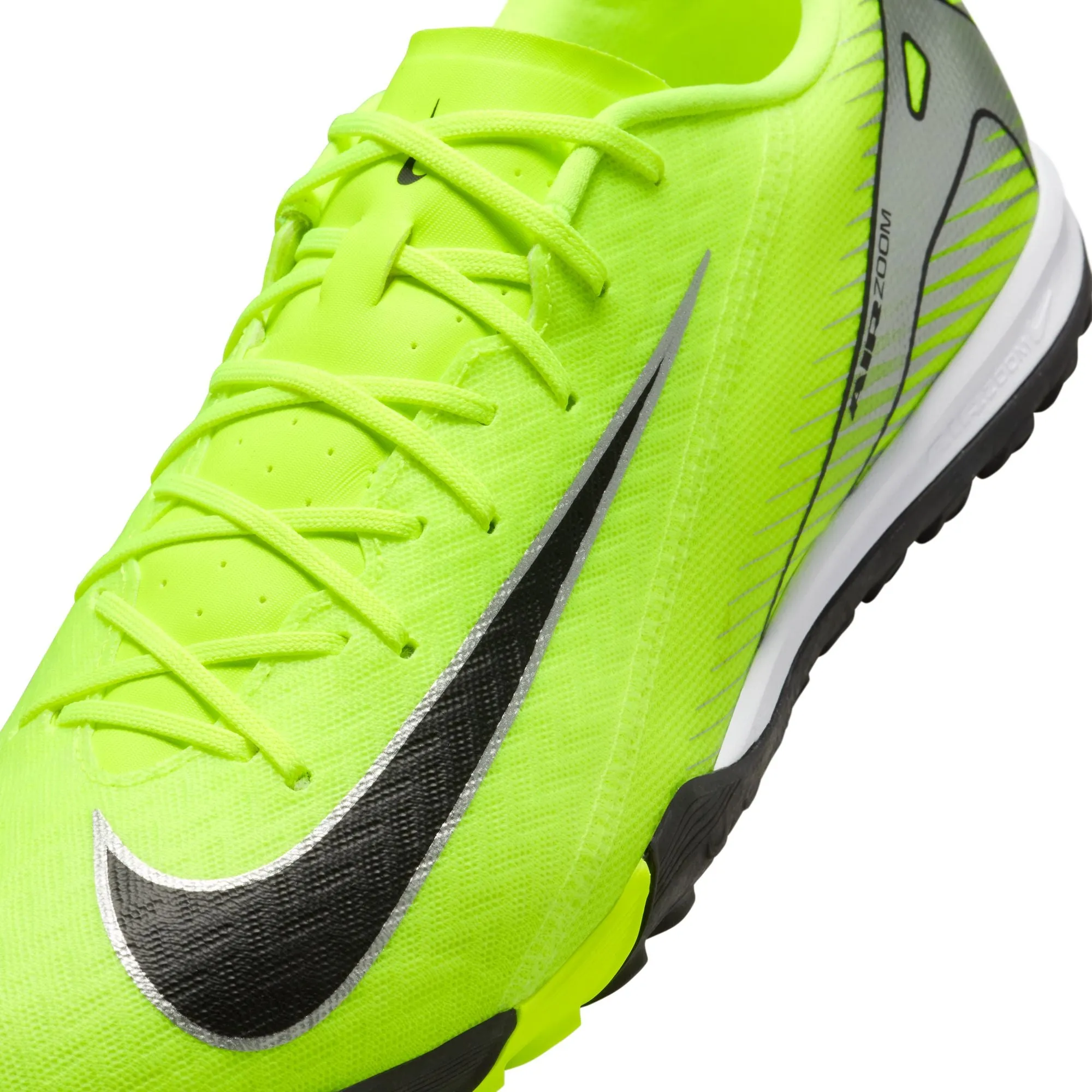 Nike Zoom Mercurial Vapor 16 Academy TF Fußballschuhe für Kunstrasen - Gelb/Neongrün/Schwarz