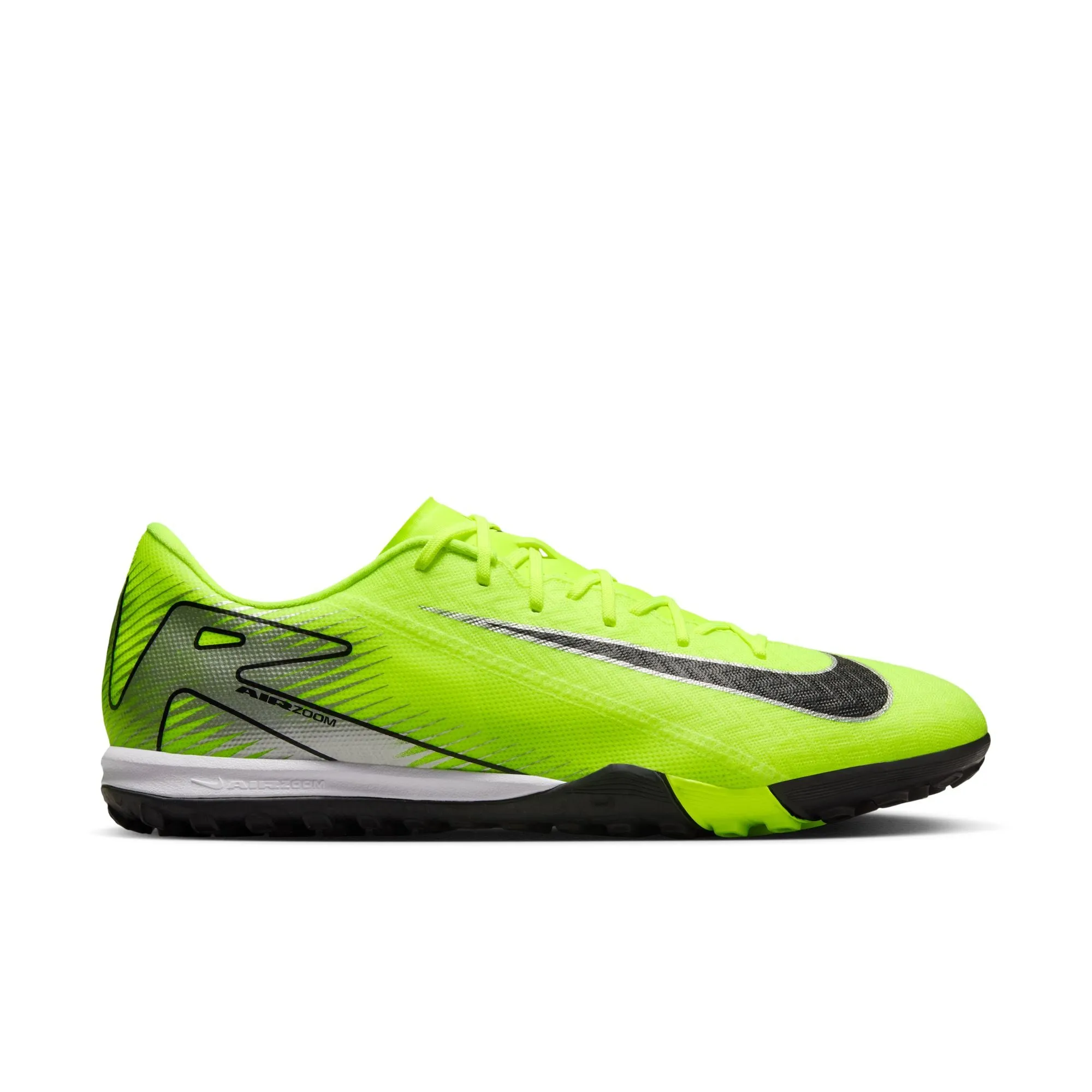 Nike Zoom Mercurial Vapor 16 Academy TF Fußballschuhe für Kunstrasen - Gelb/Neongrün/Schwarz