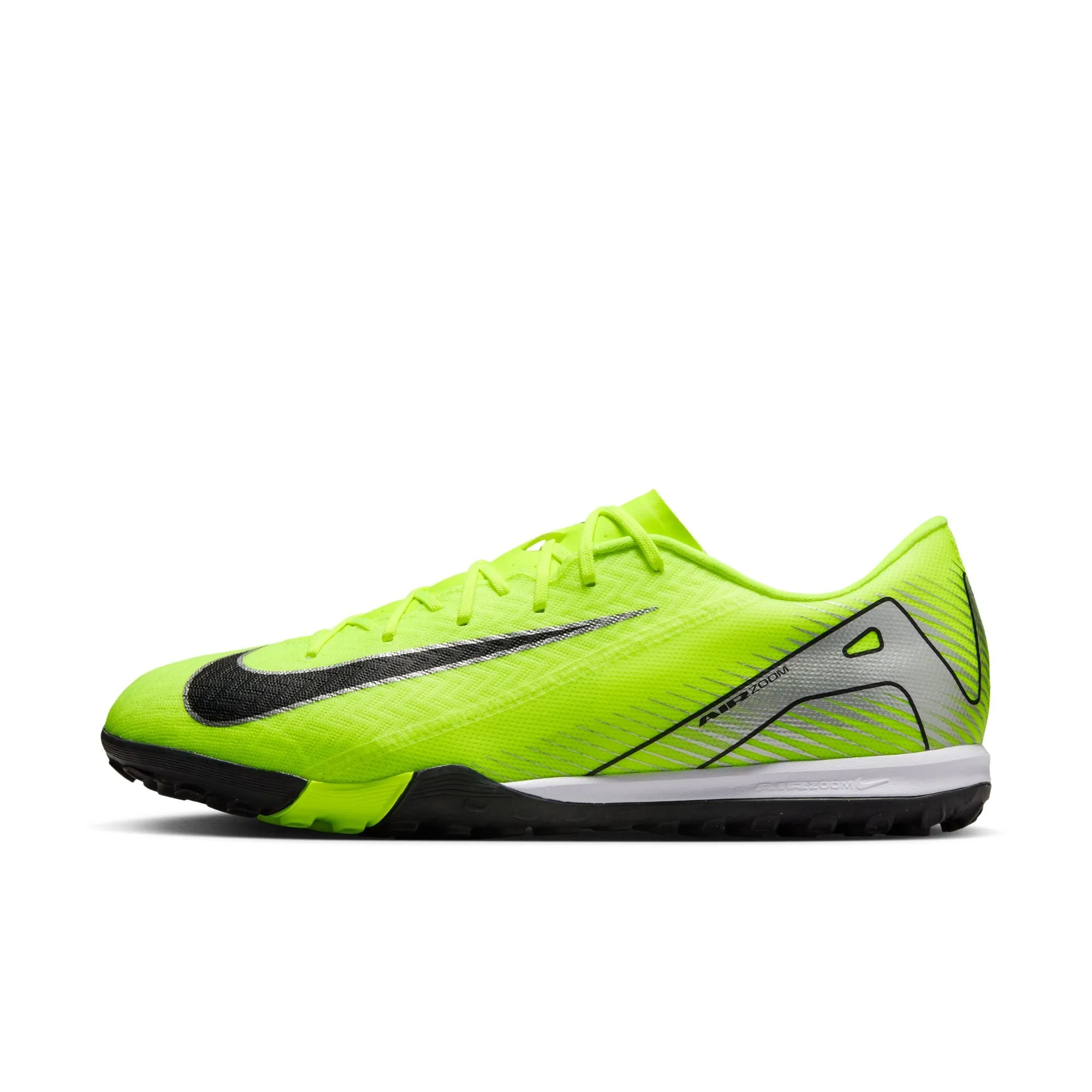 Nike Zoom Mercurial Vapor 16 Academy TF Fußballschuhe für Kunstrasen - Gelb/Neongrün/Schwarz