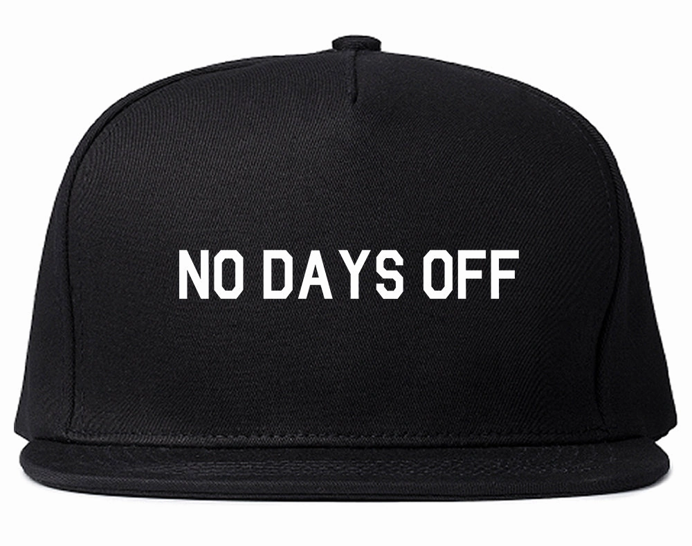 No Days Off Mens Snapback Hat