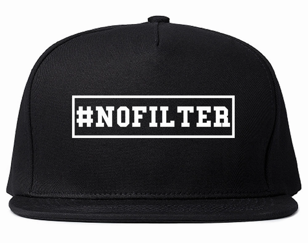 No Filter Selfie Snapback Hat