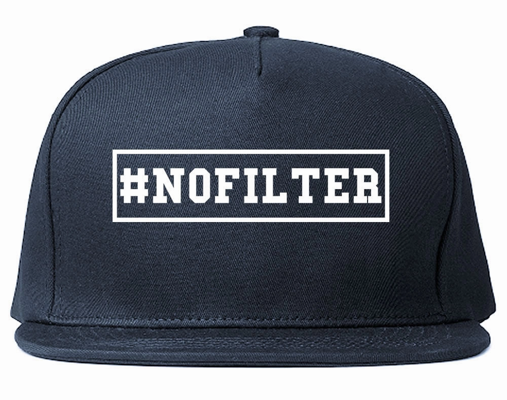 No Filter Selfie Snapback Hat