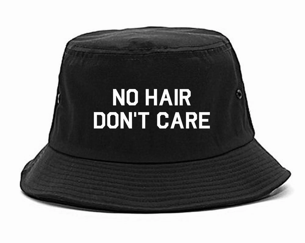 No Hair Dont Care Mens Bucket Hat