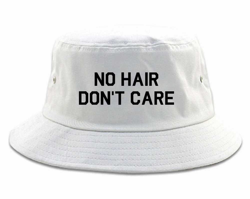 No Hair Dont Care Mens Bucket Hat