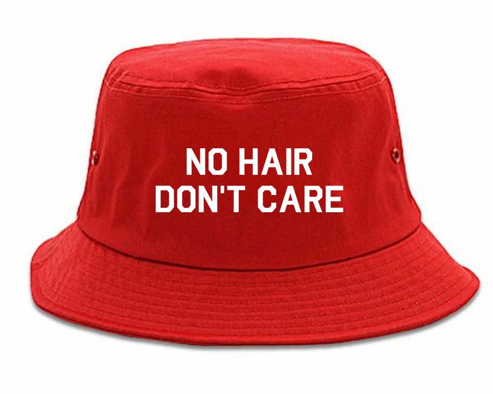 No Hair Dont Care Mens Bucket Hat