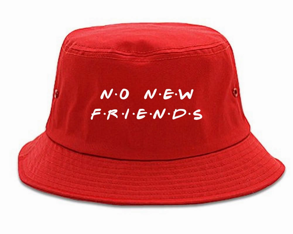 No New Friends Bucket Hat