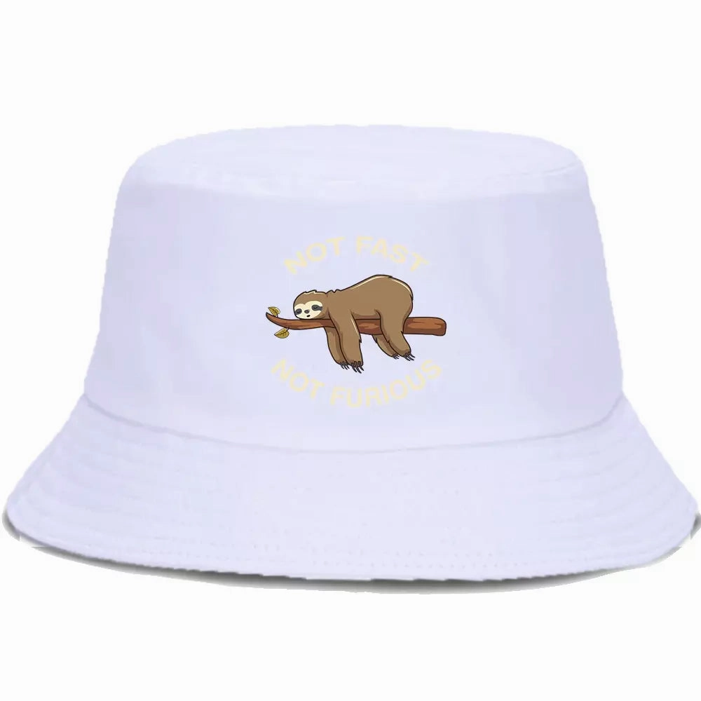 Not Fast Not Furious Cotton Bucket Hat