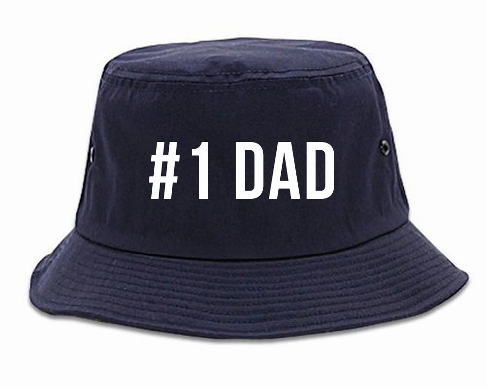 Number 1 One Dad Bucket Hat