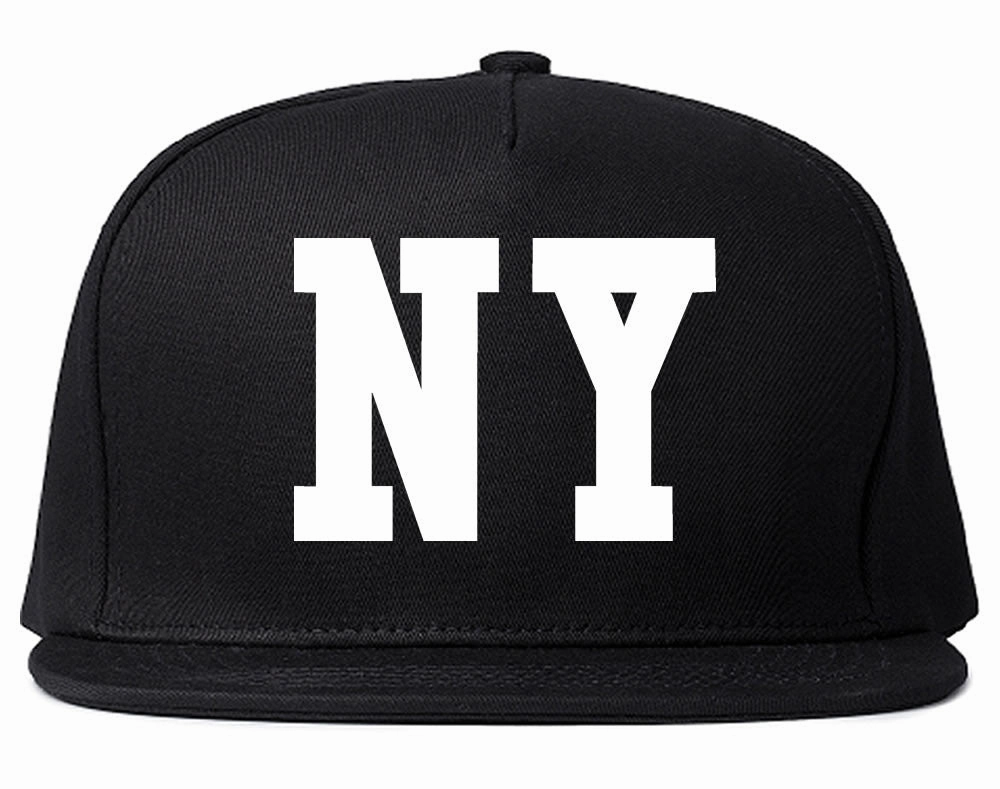 NY Bandana Print New York Black Flag Snapback Hat