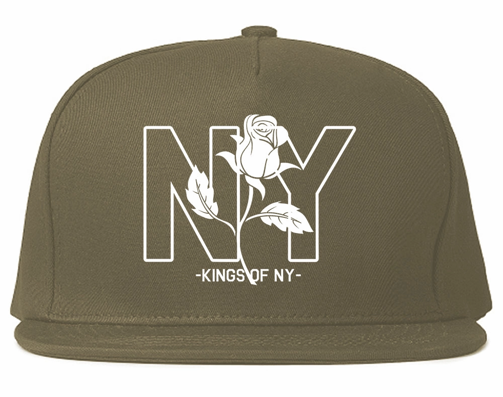 NY Rising Rose Mens Snapback Hat