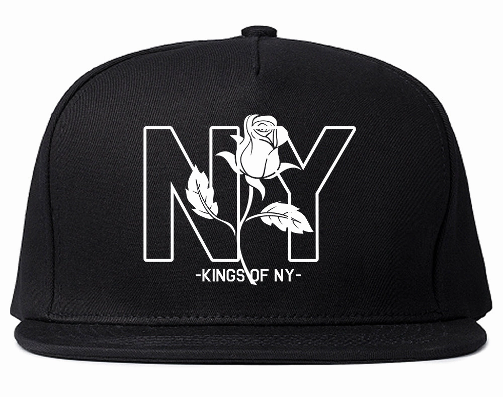 NY Rising Rose Mens Snapback Hat