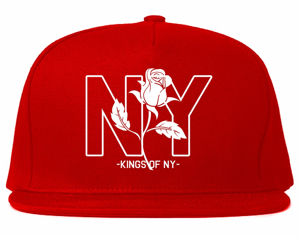 NY Rising Rose Mens Snapback Hat