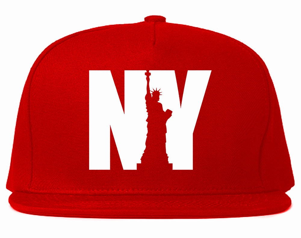 NY Statue Of Liberty Mens Snapback Hat